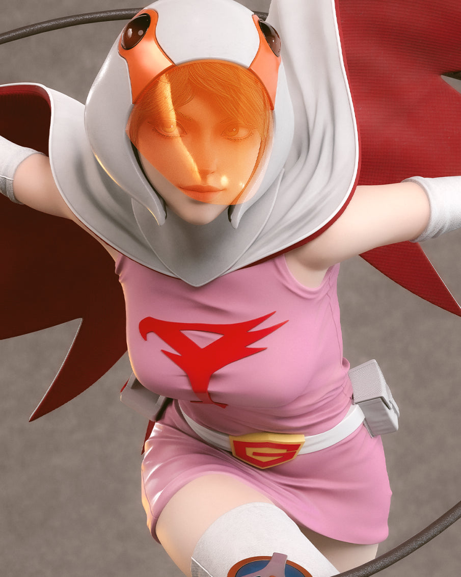 Jun the Swan Style Heroine – Unpainted 3D Printed Model Kit
