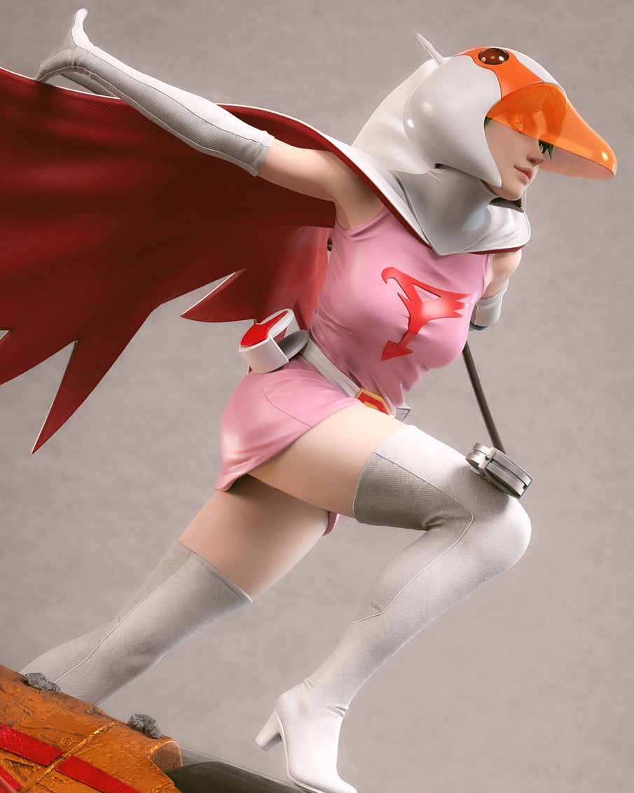 Jun the Swan Style Heroine – Unpainted 3D Printed Model Kit