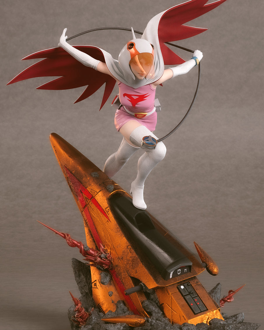 Jun the Swan Style Heroine – Unpainted 3D Printed Model Kit