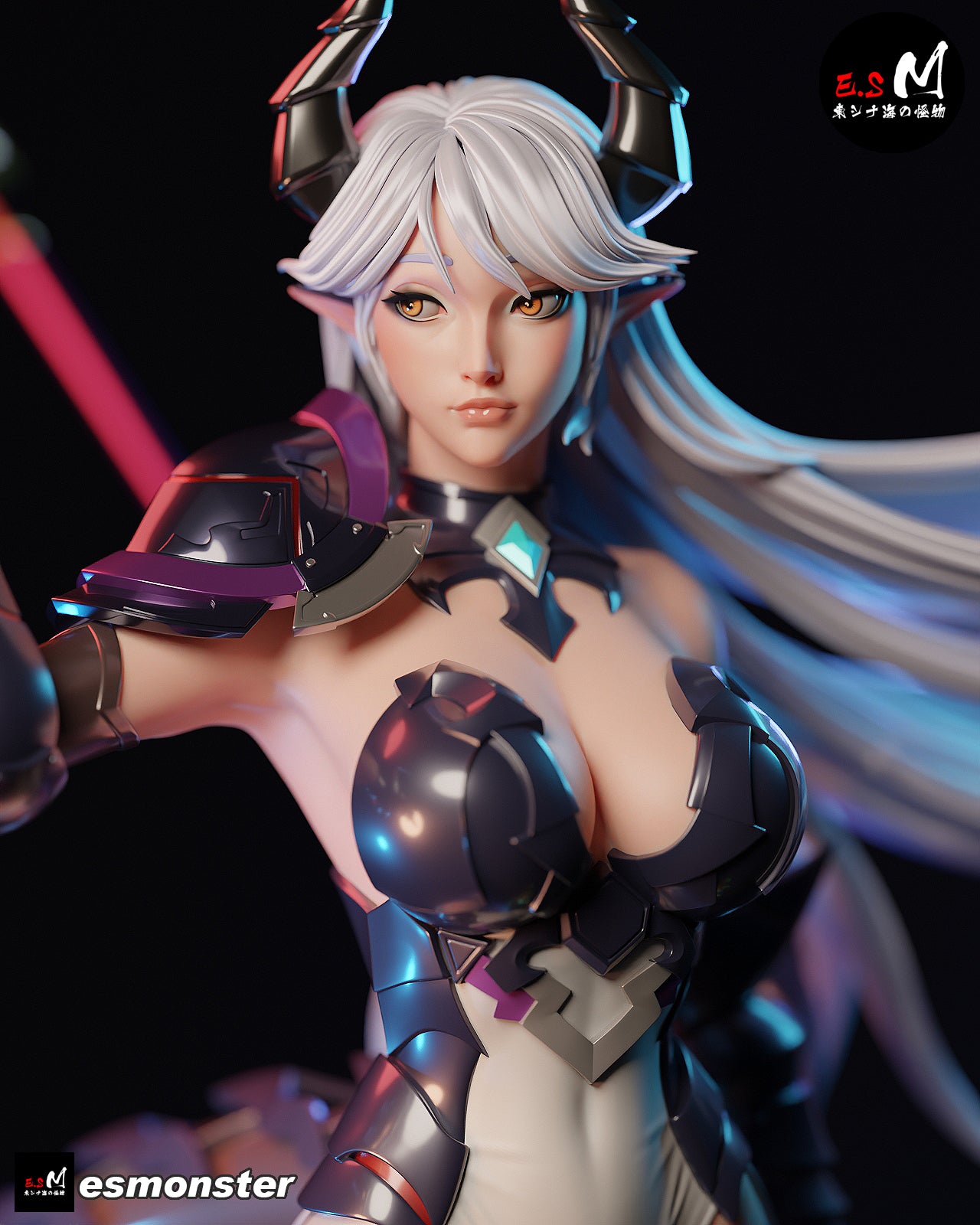 Luna Style Epic Seven Unpainted Resin Garage Model Kit (1/6-1/12)