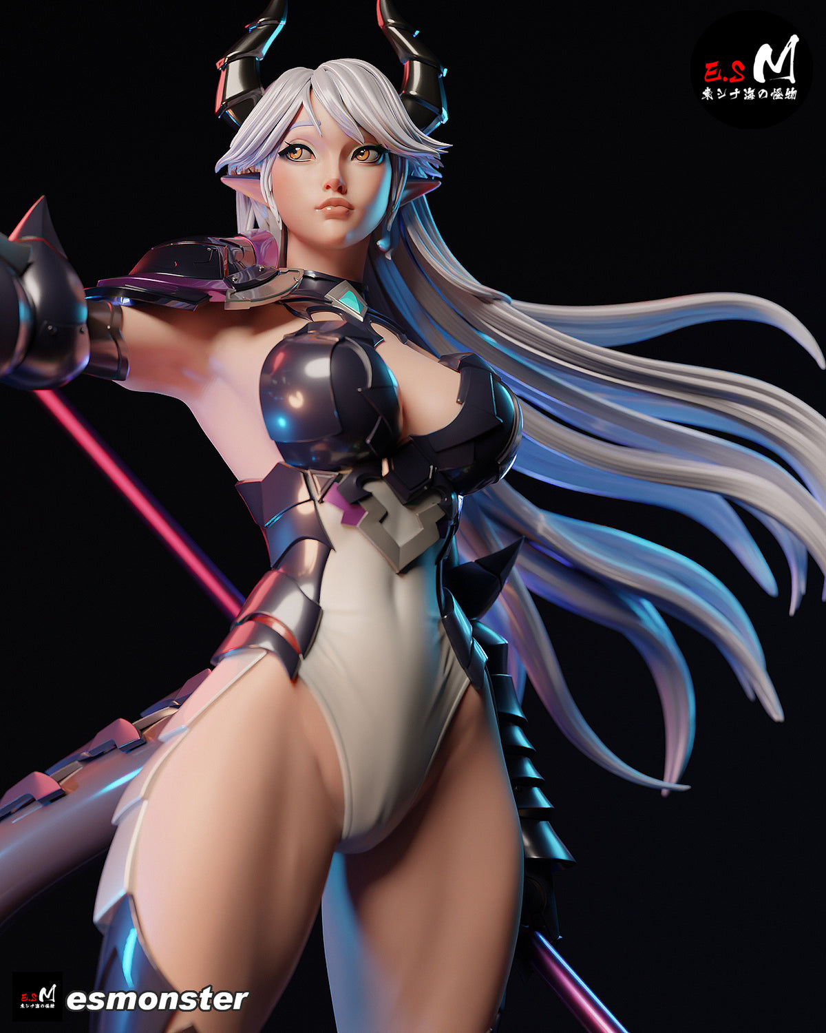 Luna Style Epic Seven Unpainted Resin Garage Model Kit (1/6-1/12)