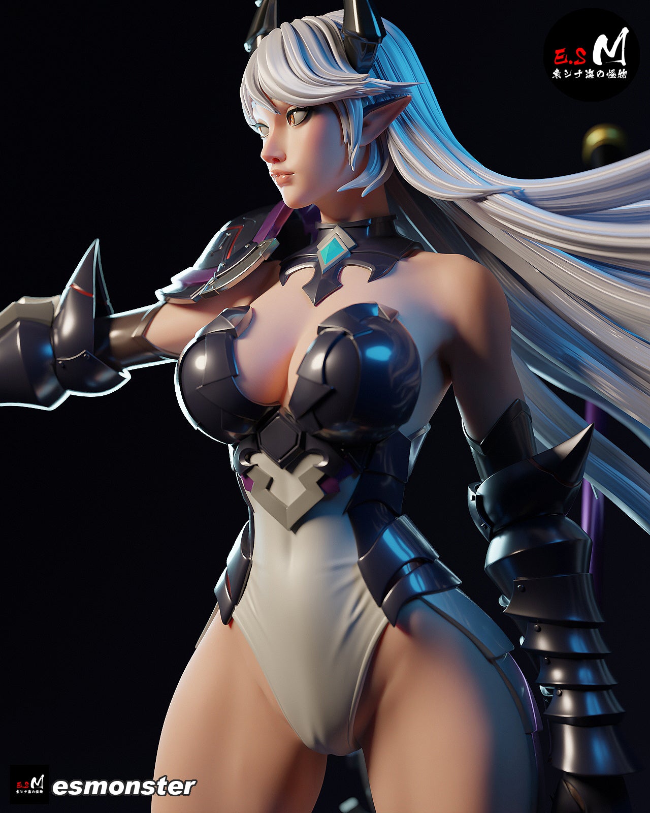 Luna Style Epic Seven Unpainted Resin Garage Model Kit (1/6-1/12)