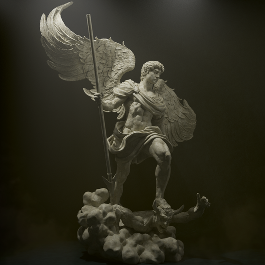 Archangel Michael resin kit – Unpainted 3D Printed Model kit