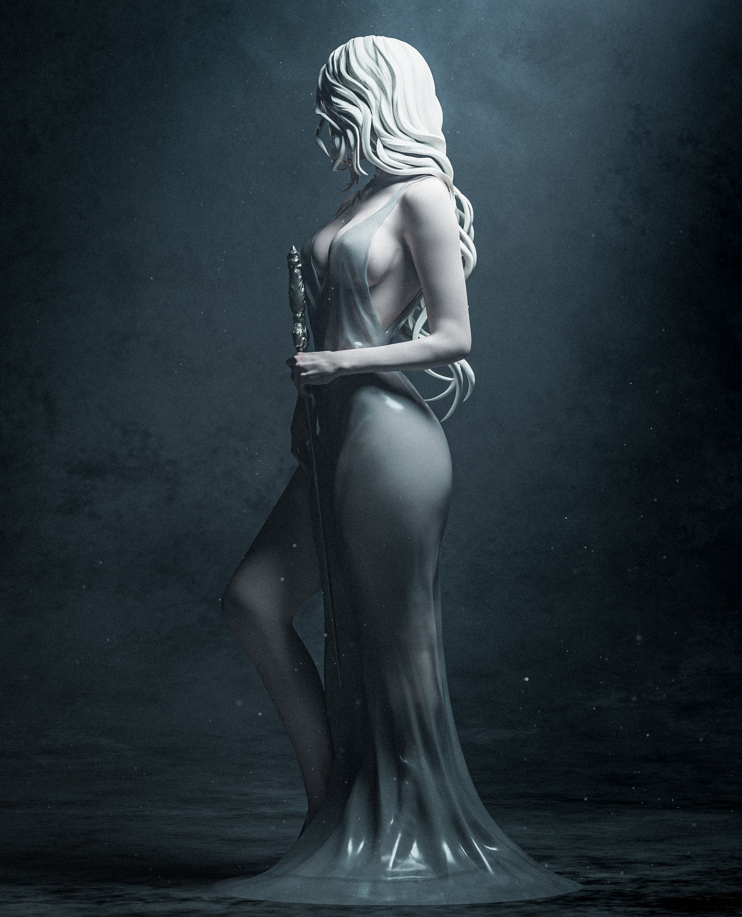 Mythological unpainted model