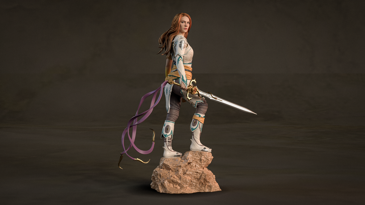 Laufey Norse Myth Fantasy Unpainted Resin Garage Model Kit (1/6-1/12)
