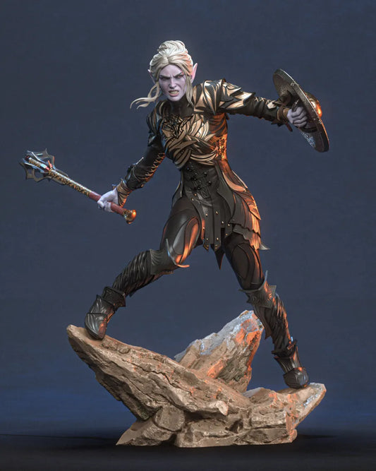 Minthara Style Baldur's Gate Unpainted Resin Garage Model Kit (1/6-1/12)