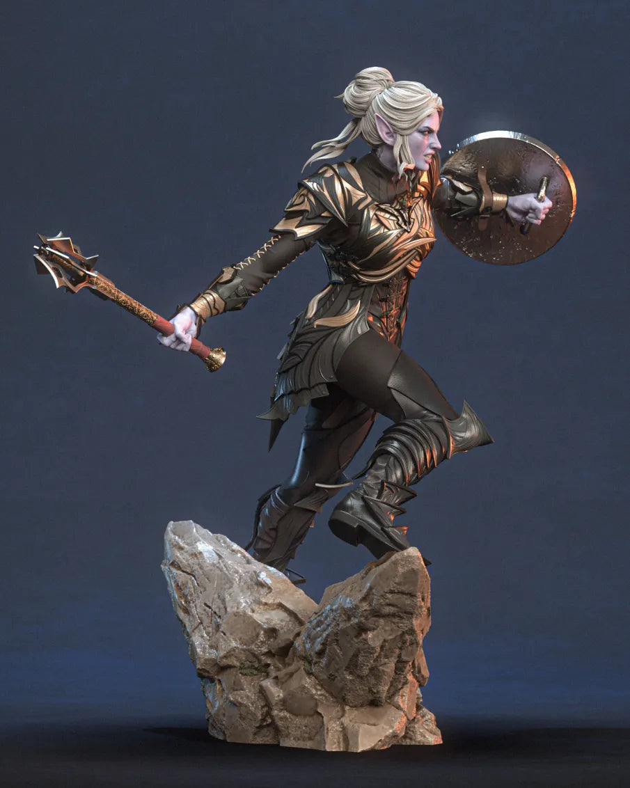 Minthara Style Baldur's Gate Unpainted Resin Garage Model Kit (1/6-1/12)