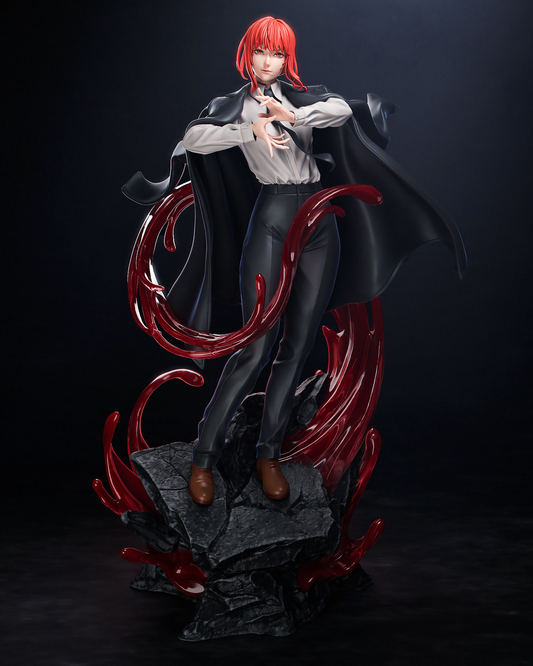 Makima inspired resin figure