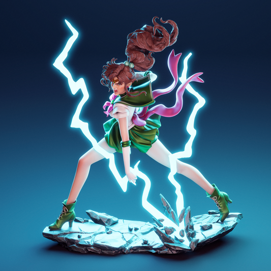 Sailor Jupiter resin kit – Unpainted 3D Printed Model kit