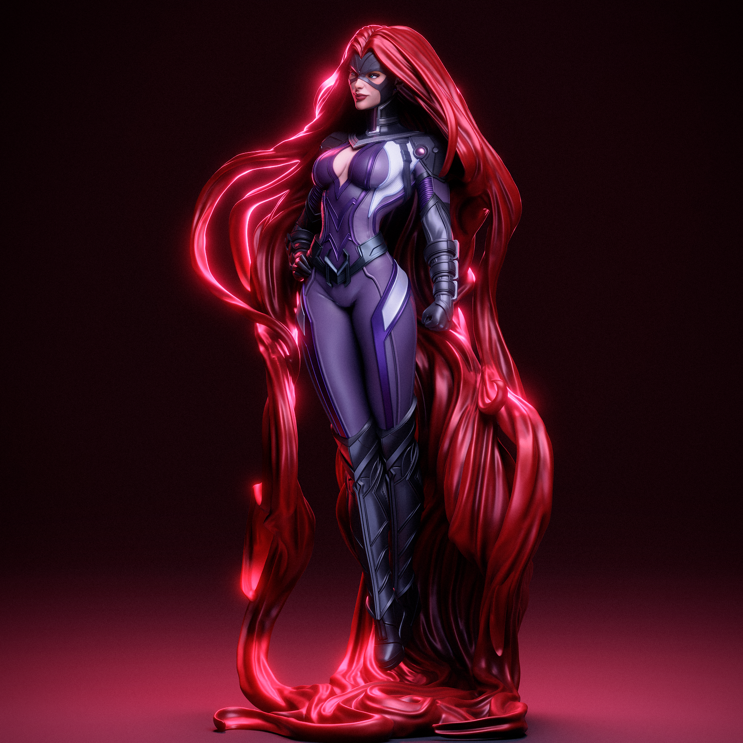 Medusa style Mutant Gorgon Girl resin kit – Unpainted 3D Printed Model kit
