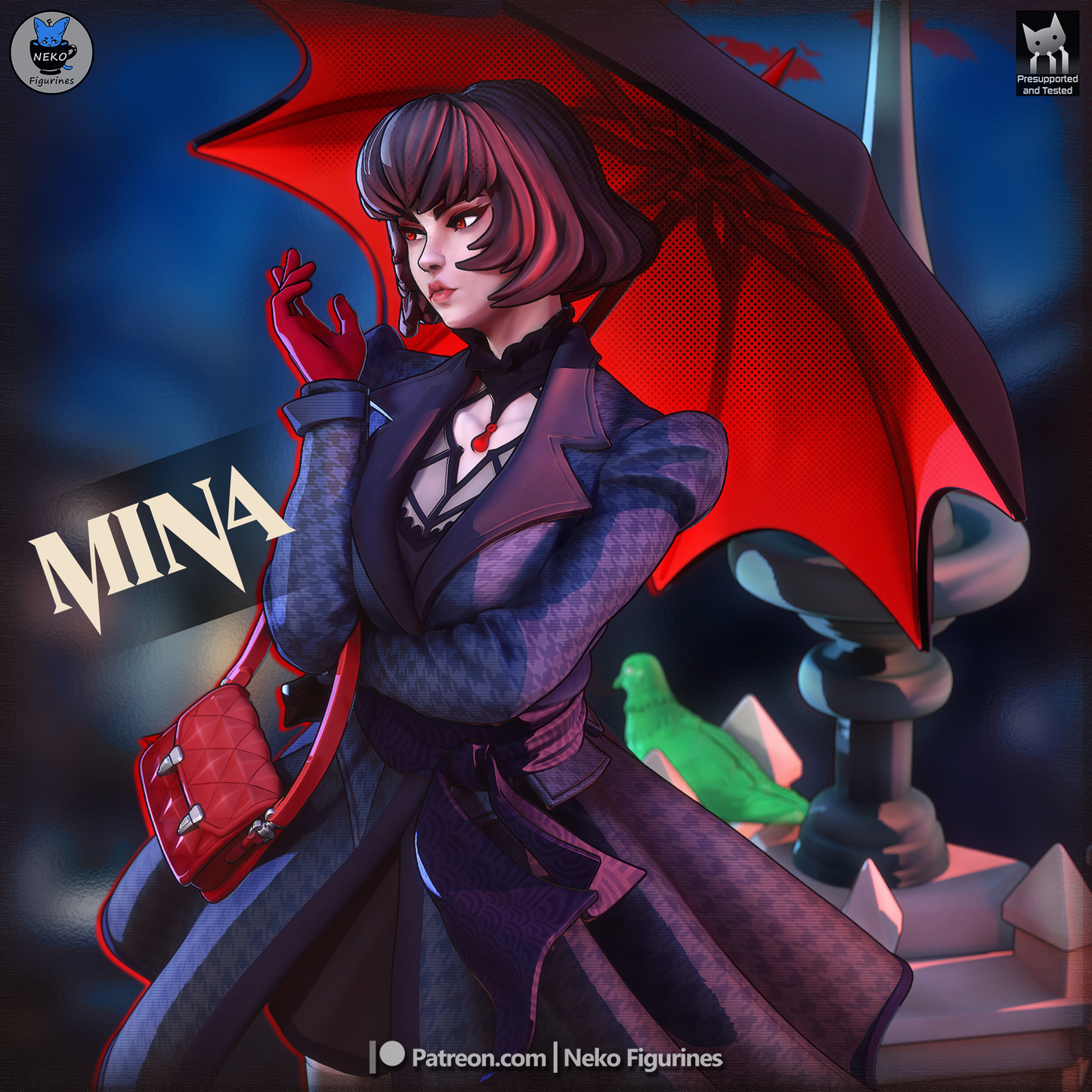 Mina Style Deadlock Unpainted Resin Garage Model Kit (1/6-1/12)