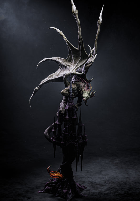 Dragon OC – Unpainted 3D Printed Model Kit