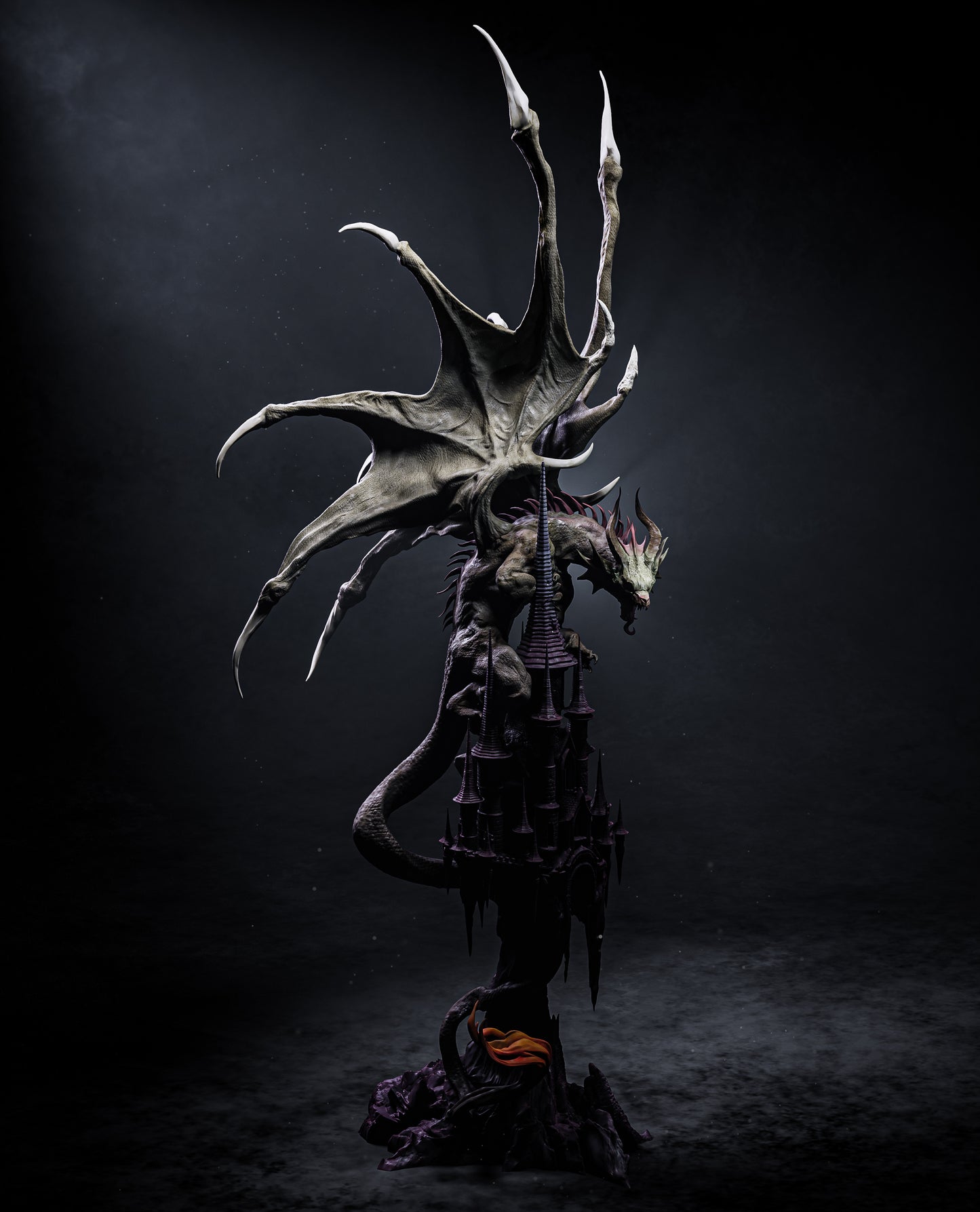 Dragon OC – Unpainted 3D Printed Model Kit