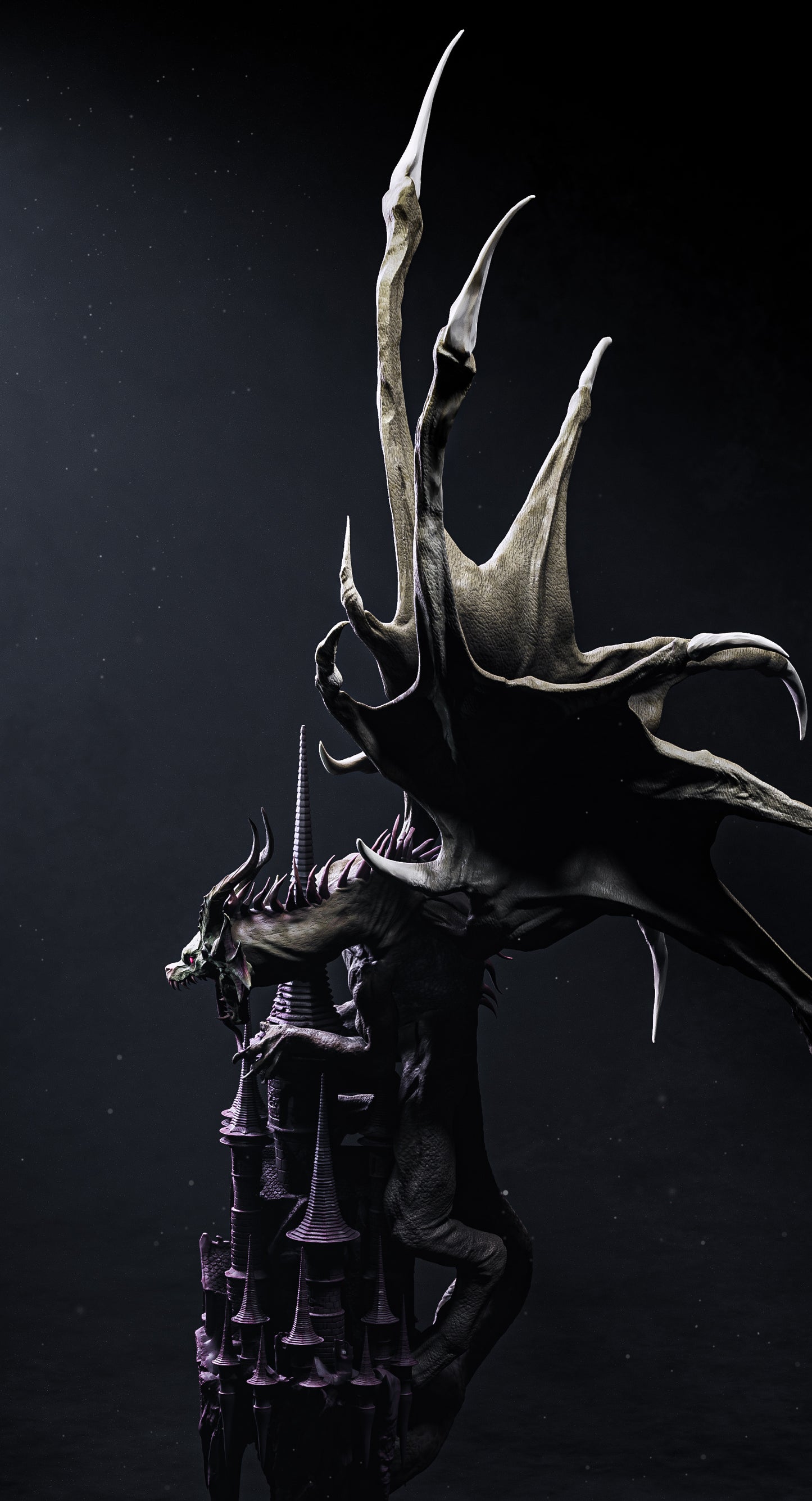 Dragon OC – Unpainted 3D Printed Model Kit