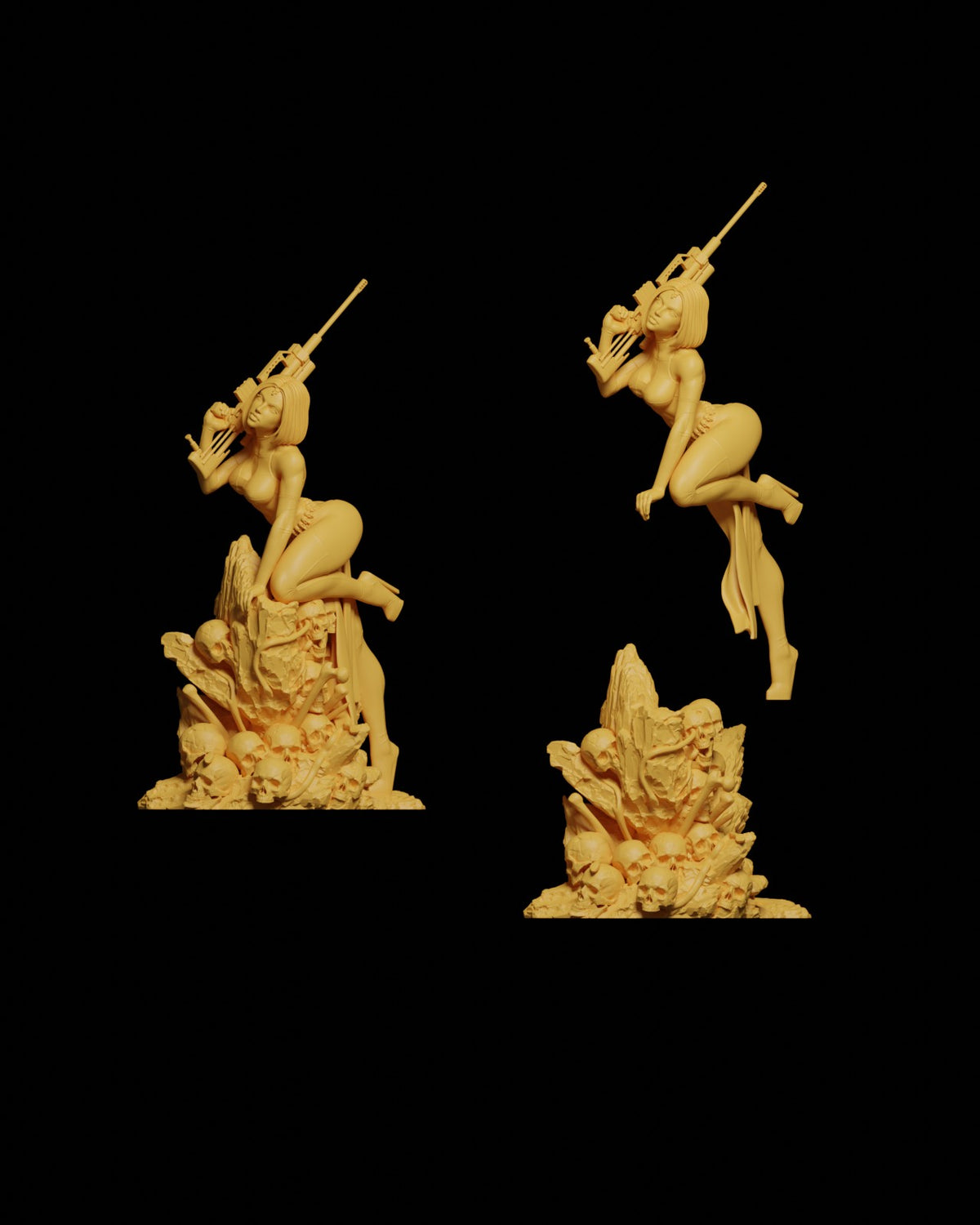 Mystique Style Marvel Unpainted Resin Garage Model Kit (1/6-1/12)