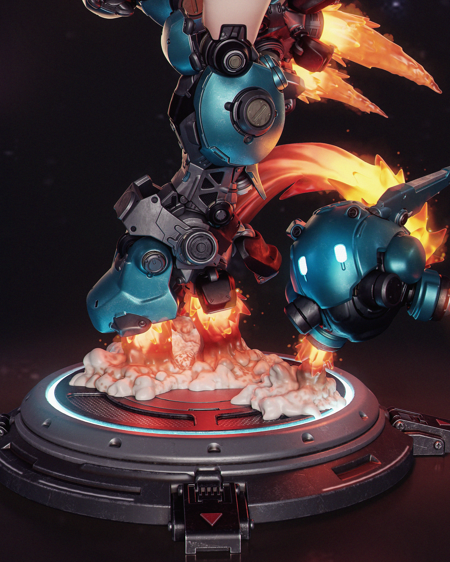 Nillaiu and BBlue – Unpainted 3D Printed Model Kit
