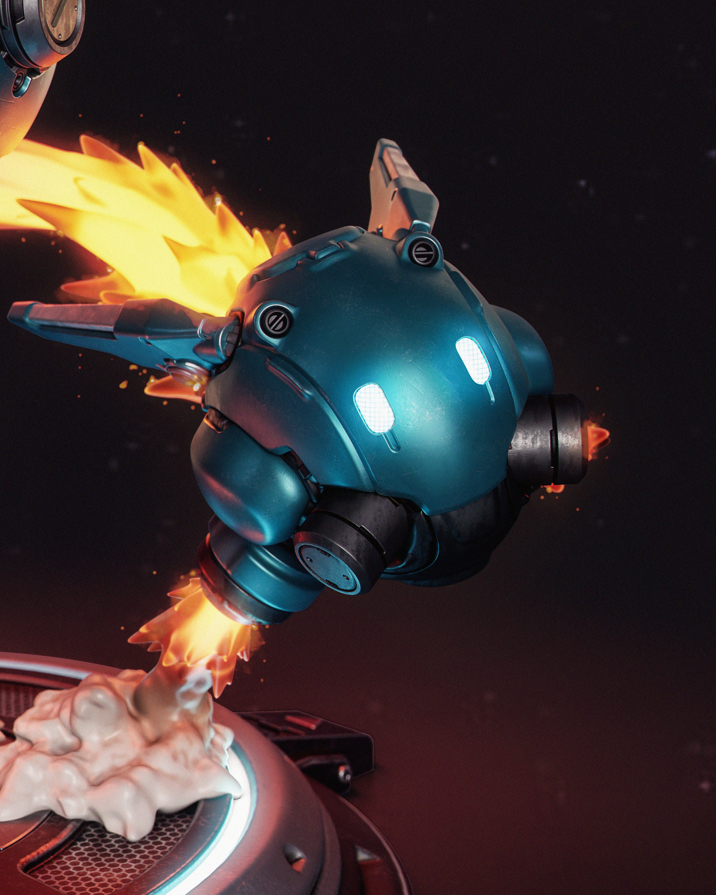 Nillaiu and BBlue – Unpainted 3D Printed Model Kit