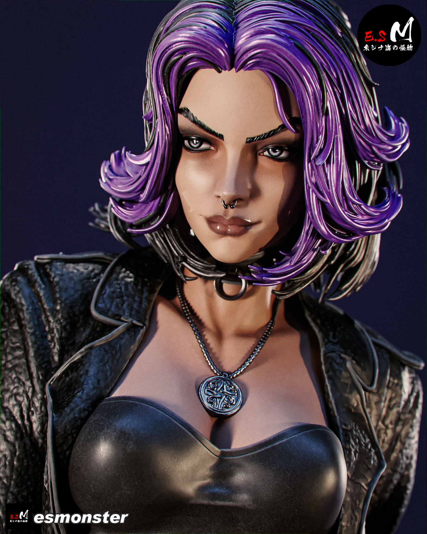 Modern Witch Nyx Urban Fantasy Unpainted Resin Garage Model Kit (1/6-1/12)