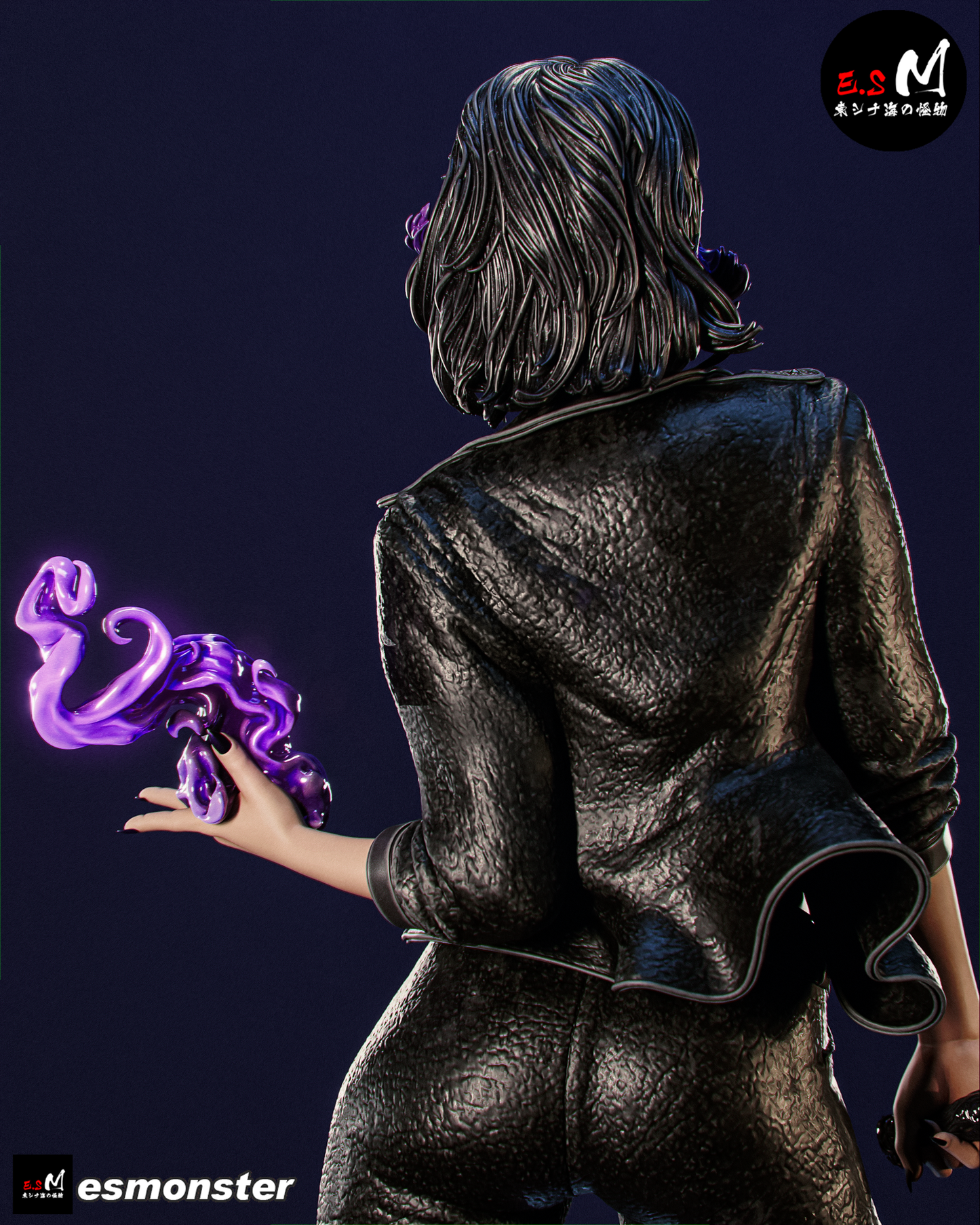 Modern Witch Nyx Urban Fantasy Unpainted Resin Garage Model Kit (1/6-1/12)
