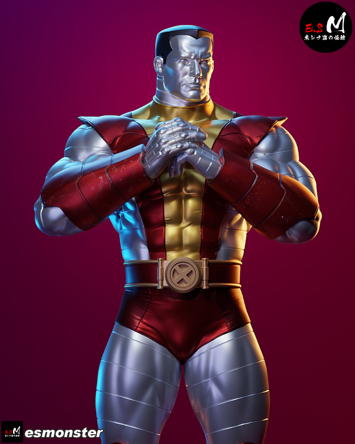 Standing Colossus Style X-Men Unpainted Resin Garage Kit (1/6-1/12)