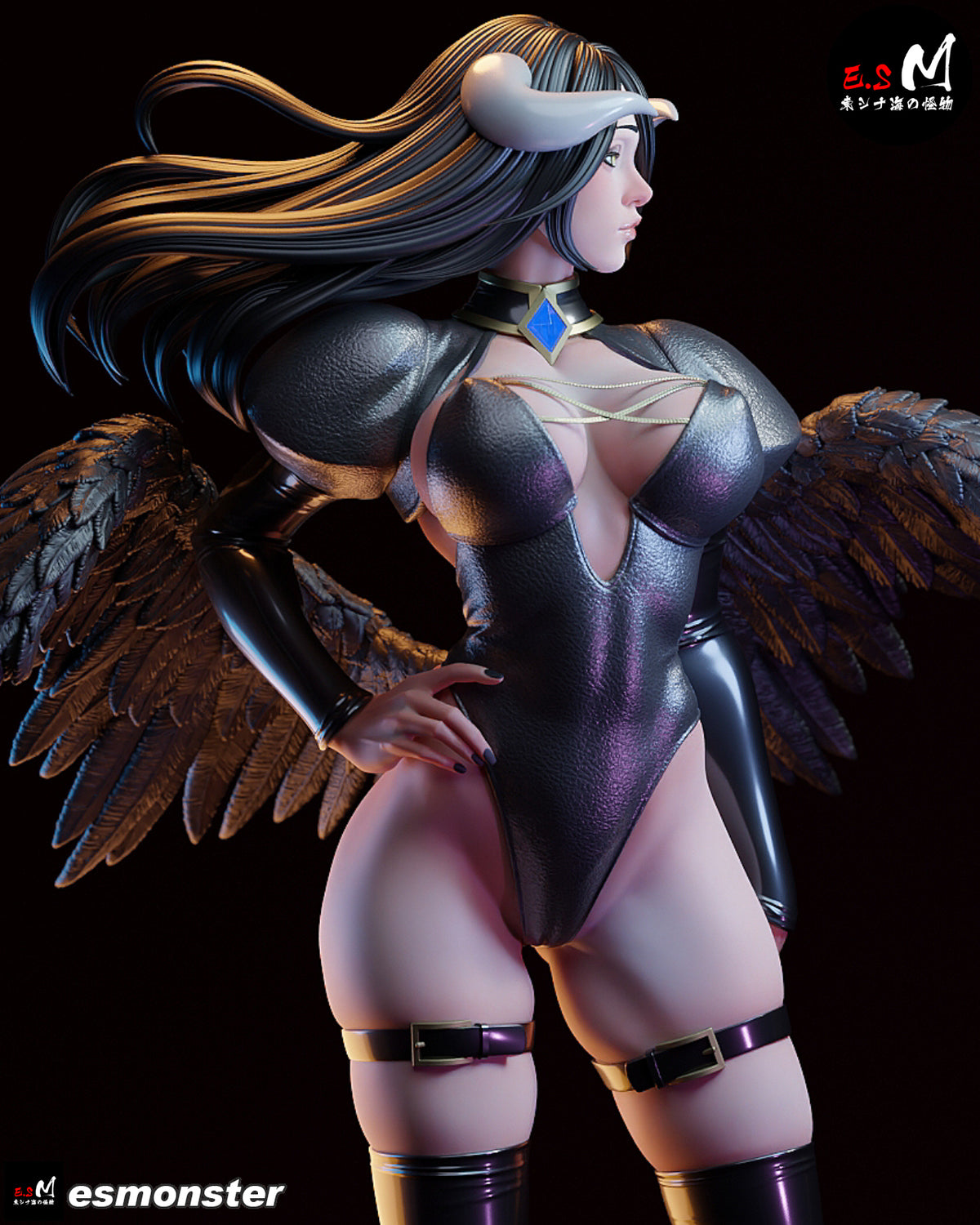 Alluring Albedo Style Overlord Unpainted Resin Garage Kit (1/6-1/12)