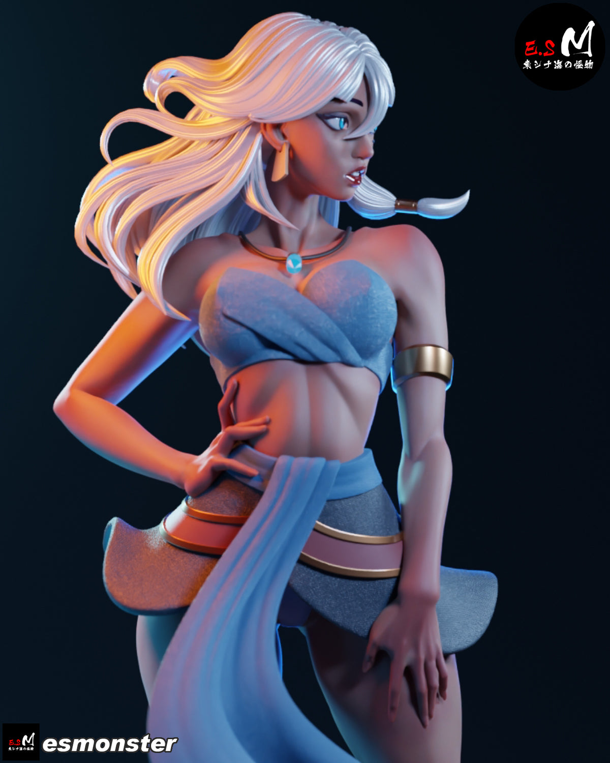Kida Style Atlantis Disney Unpainted Resin Garage Model Kit (1/6-1/12)
