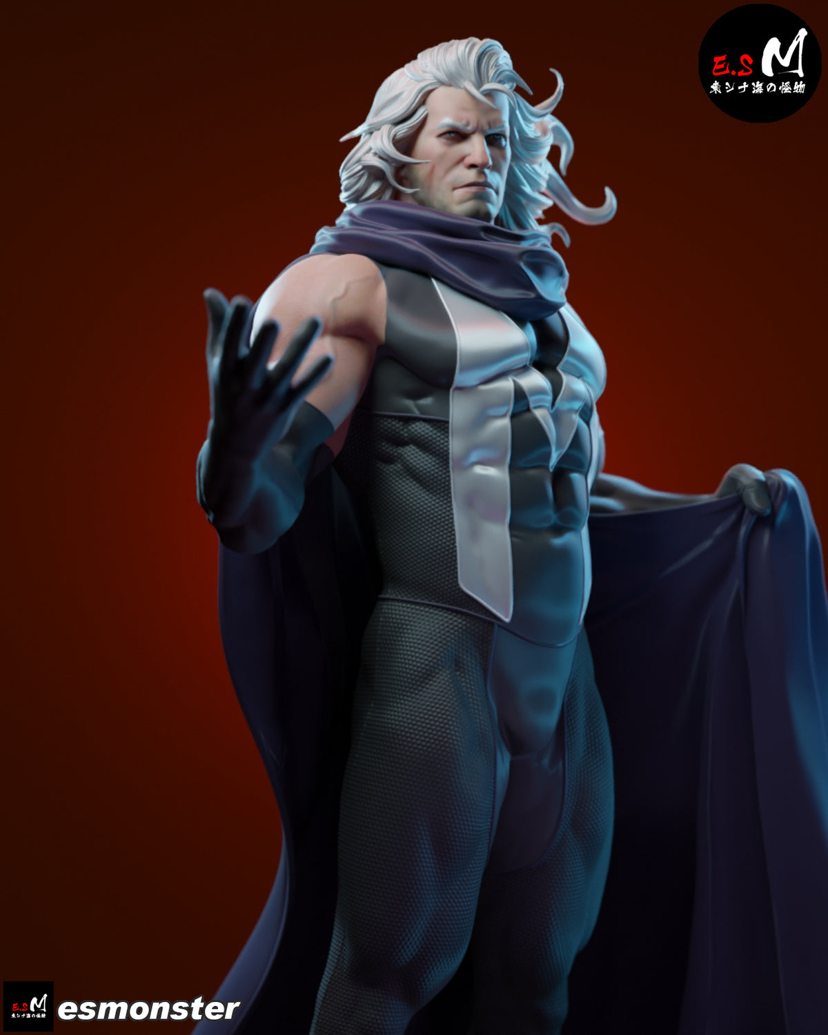 97 Magneto Style X-Men Unpainted Resin Garage Model Kit (1/6-1/12)
