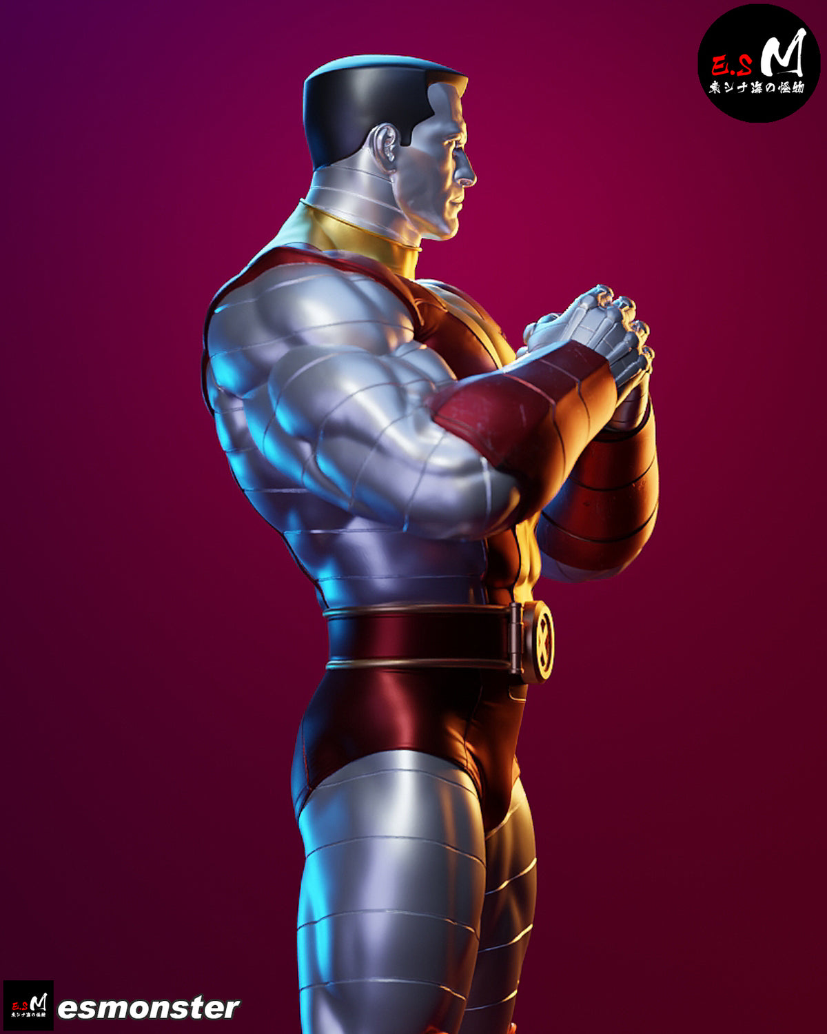 Standing Colossus Style X-Men Unpainted Resin Garage Kit (1/6-1/12)