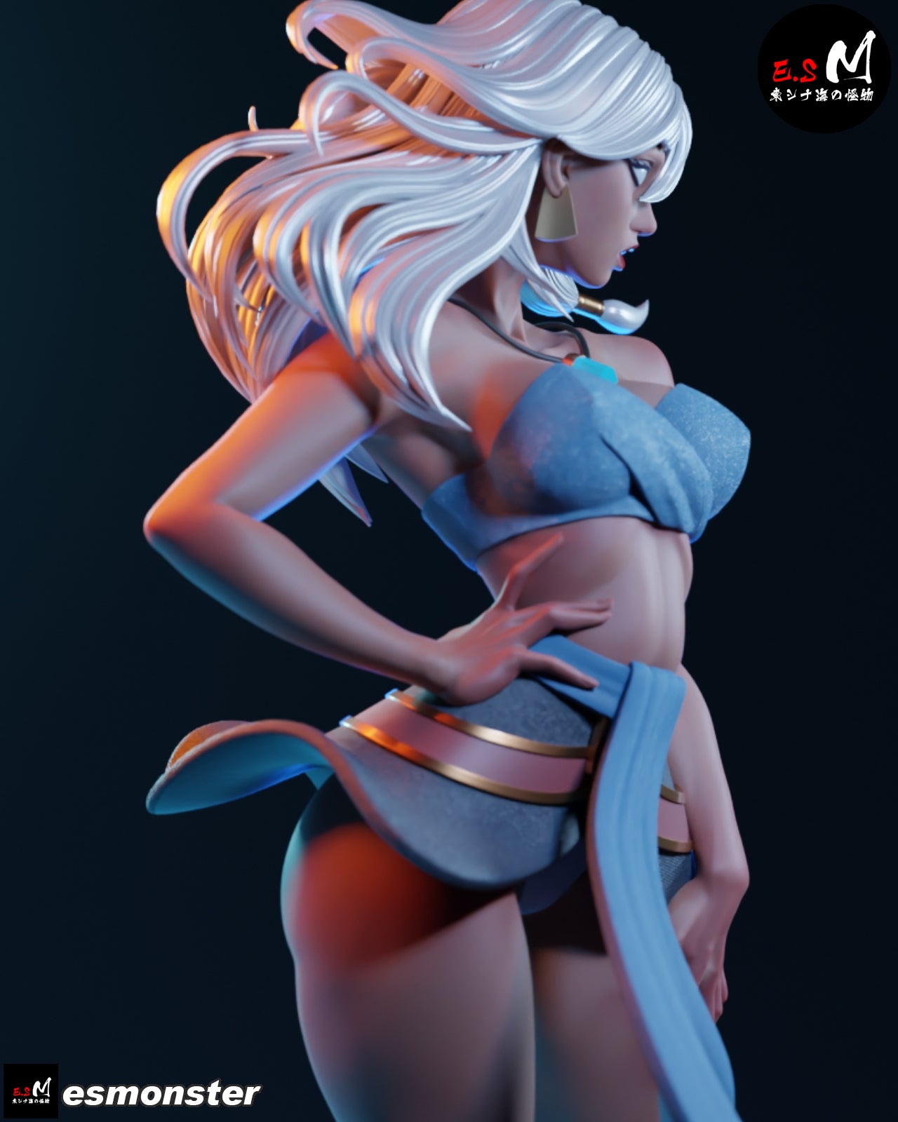 Kida Style Atlantis Disney Unpainted Resin Garage Model Kit (1/6-1/12)