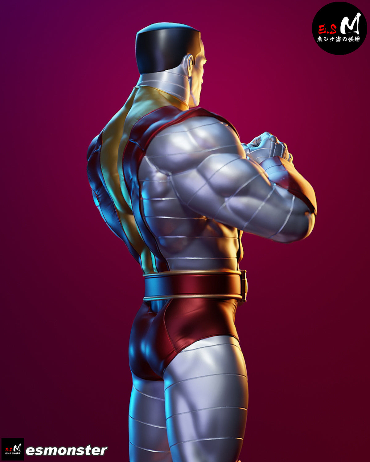 Standing Colossus Style X-Men Unpainted Resin Garage Kit (1/6-1/12)