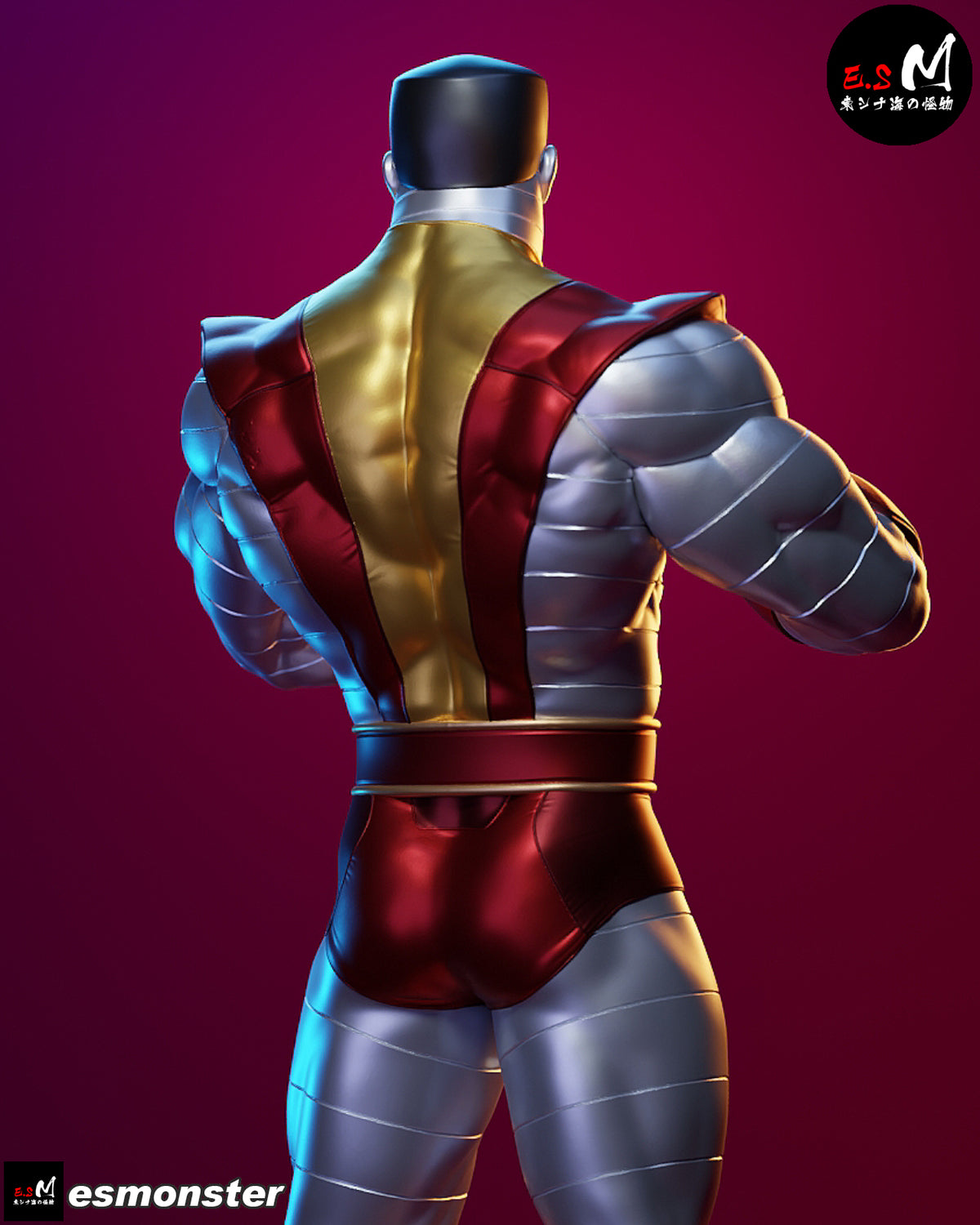 Standing Colossus Style X-Men Unpainted Resin Garage Kit (1/6-1/12)