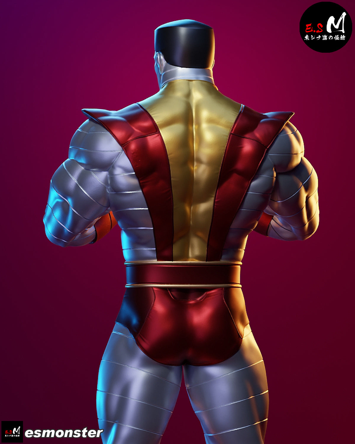 Standing Colossus Style X-Men Unpainted Resin Garage Kit (1/6-1/12)