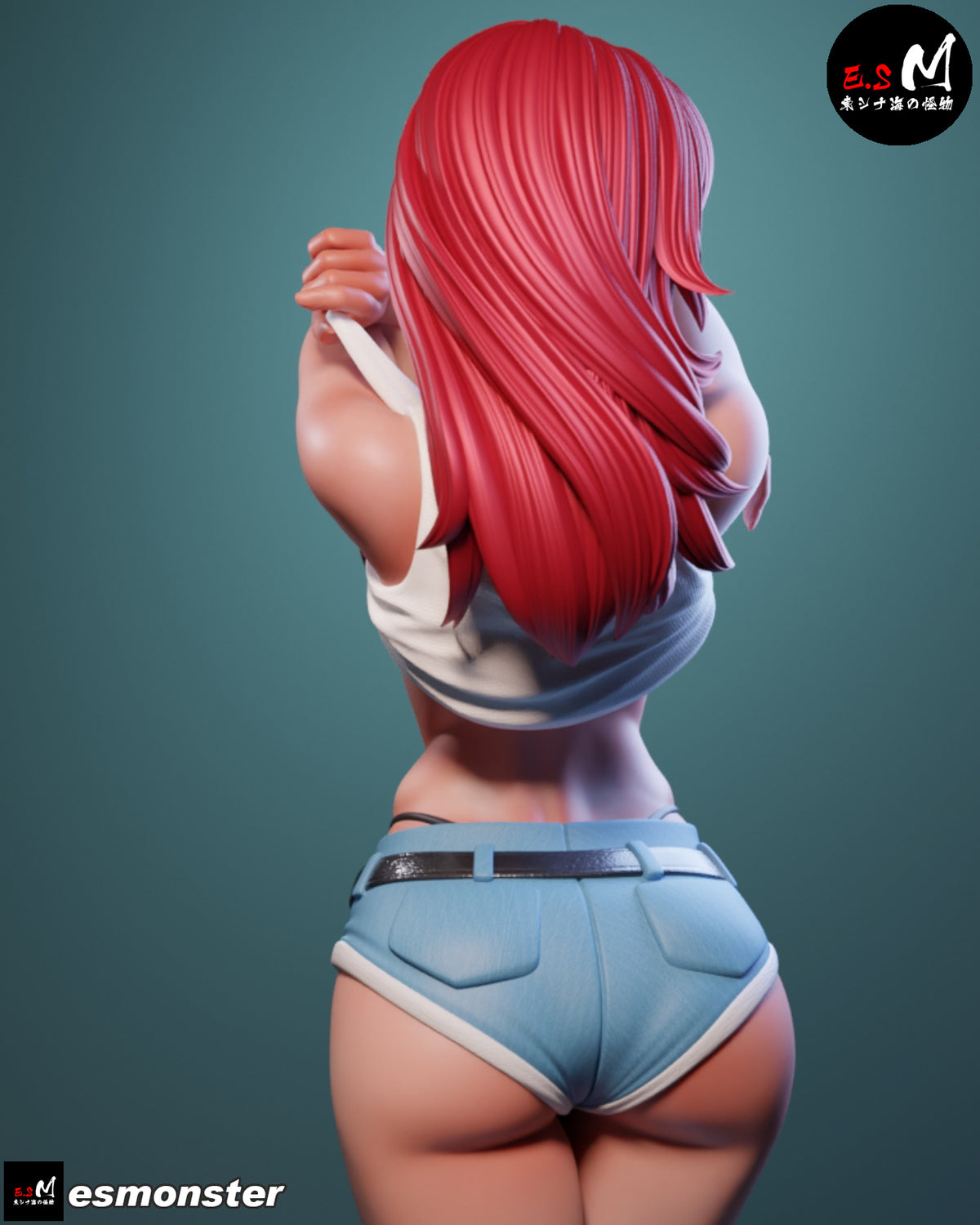 Mary Jane Style Marvel Unpainted Resin Garage Model Kit (1/6-1/12)