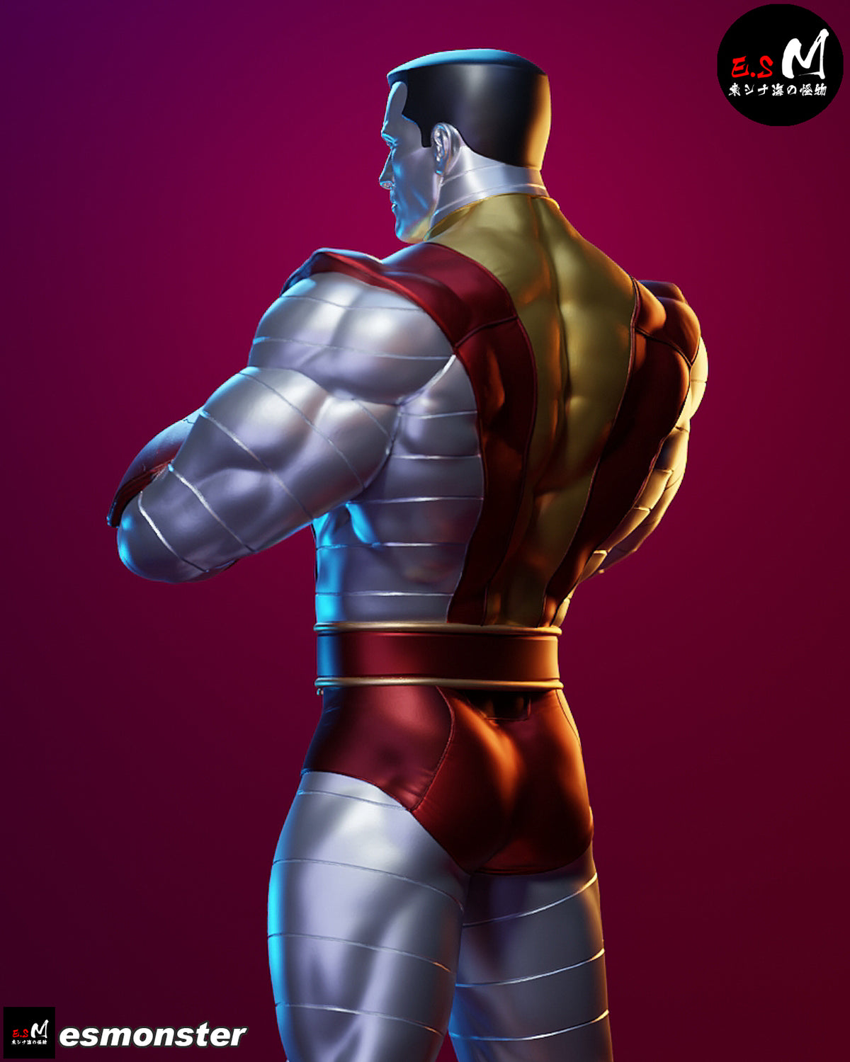Standing Colossus Style X-Men Unpainted Resin Garage Kit (1/6-1/12)