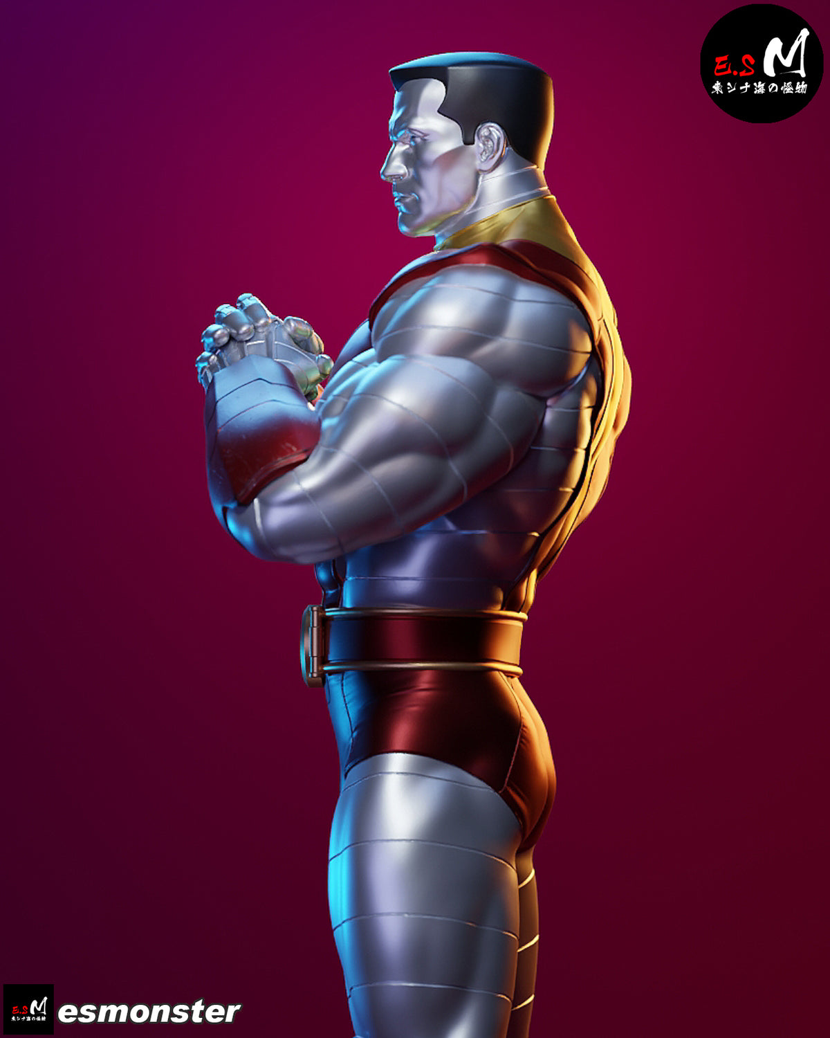 Standing Colossus Style X-Men Unpainted Resin Garage Kit (1/6-1/12)