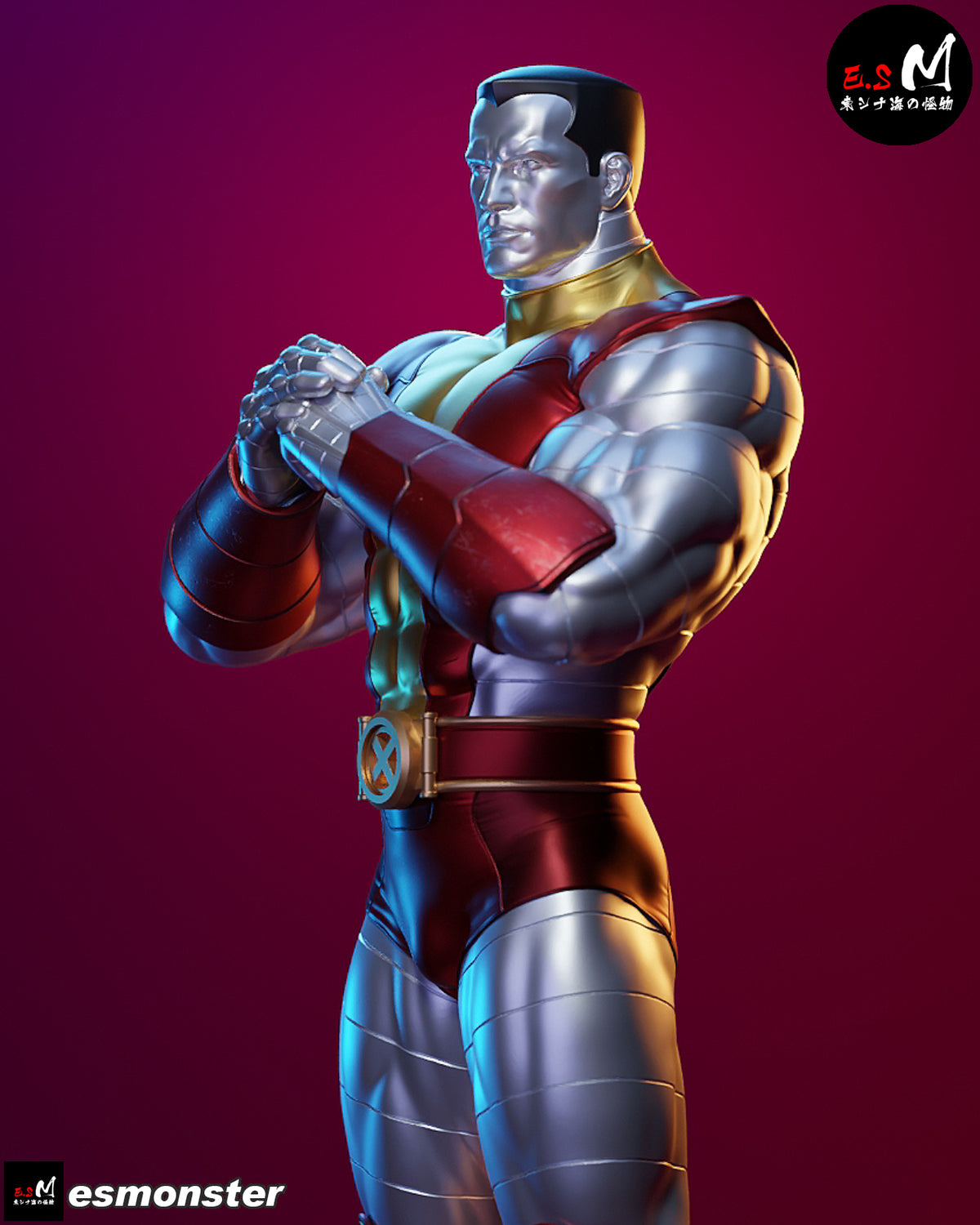 Standing Colossus Style X-Men Unpainted Resin Garage Kit (1/6-1/12)