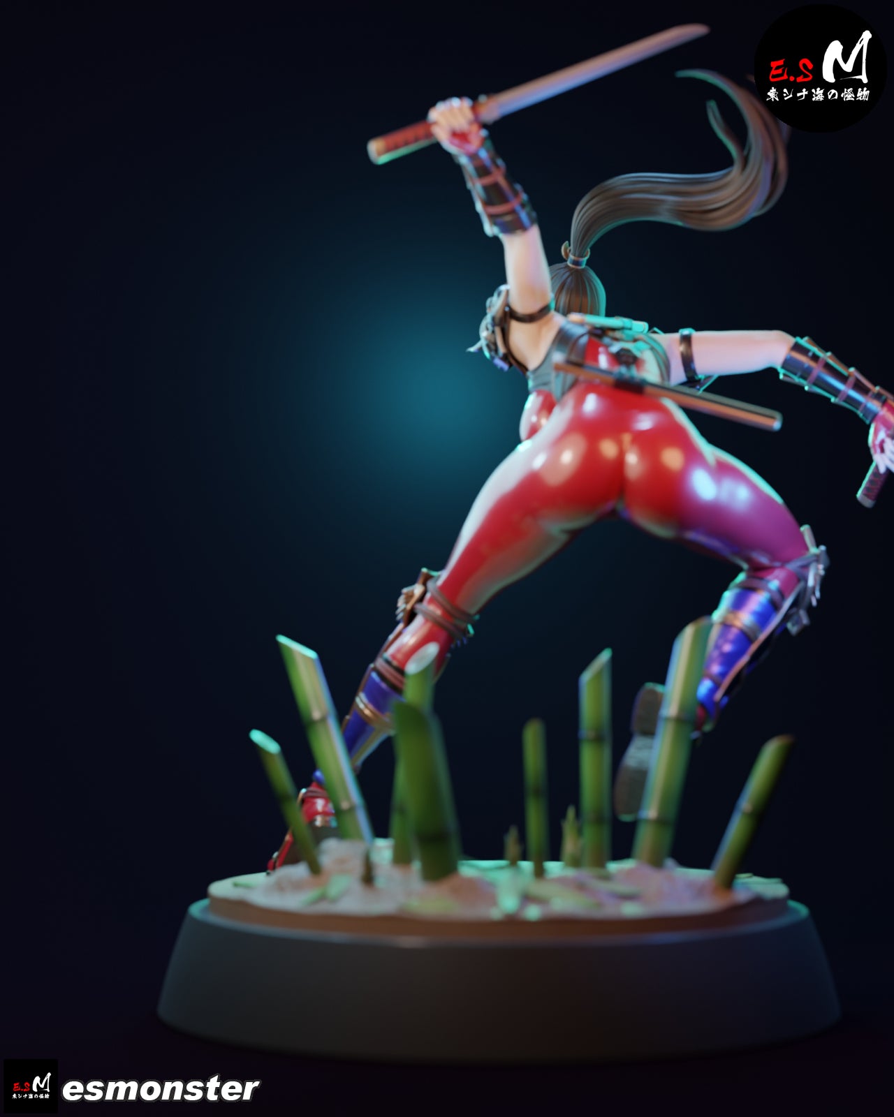 Taki Style Soulcalibur Unpainted Resin Garage Model Kit (1/6-1/12)