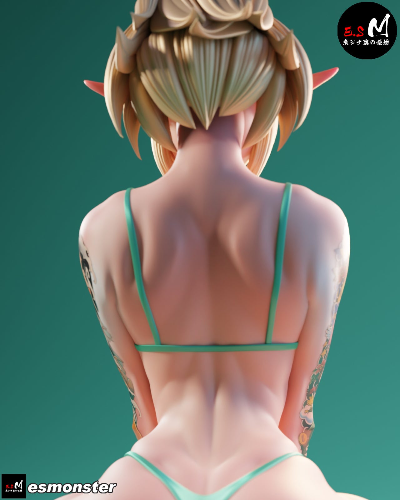 Beach Zelda Style Zelda Unpainted Resin Garage Model Kit (1/6-1/12)