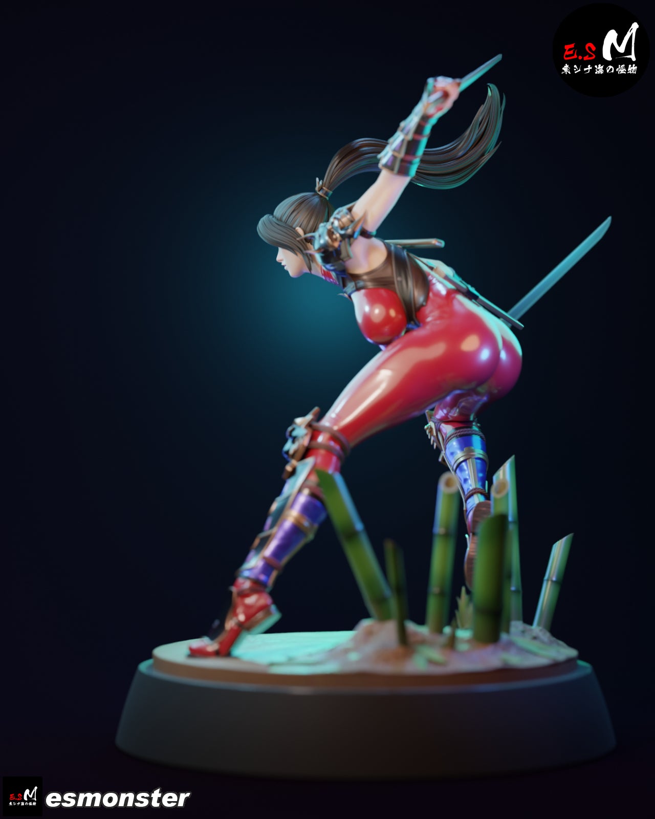 Taki Style Soulcalibur Unpainted Resin Garage Model Kit (1/6-1/12)