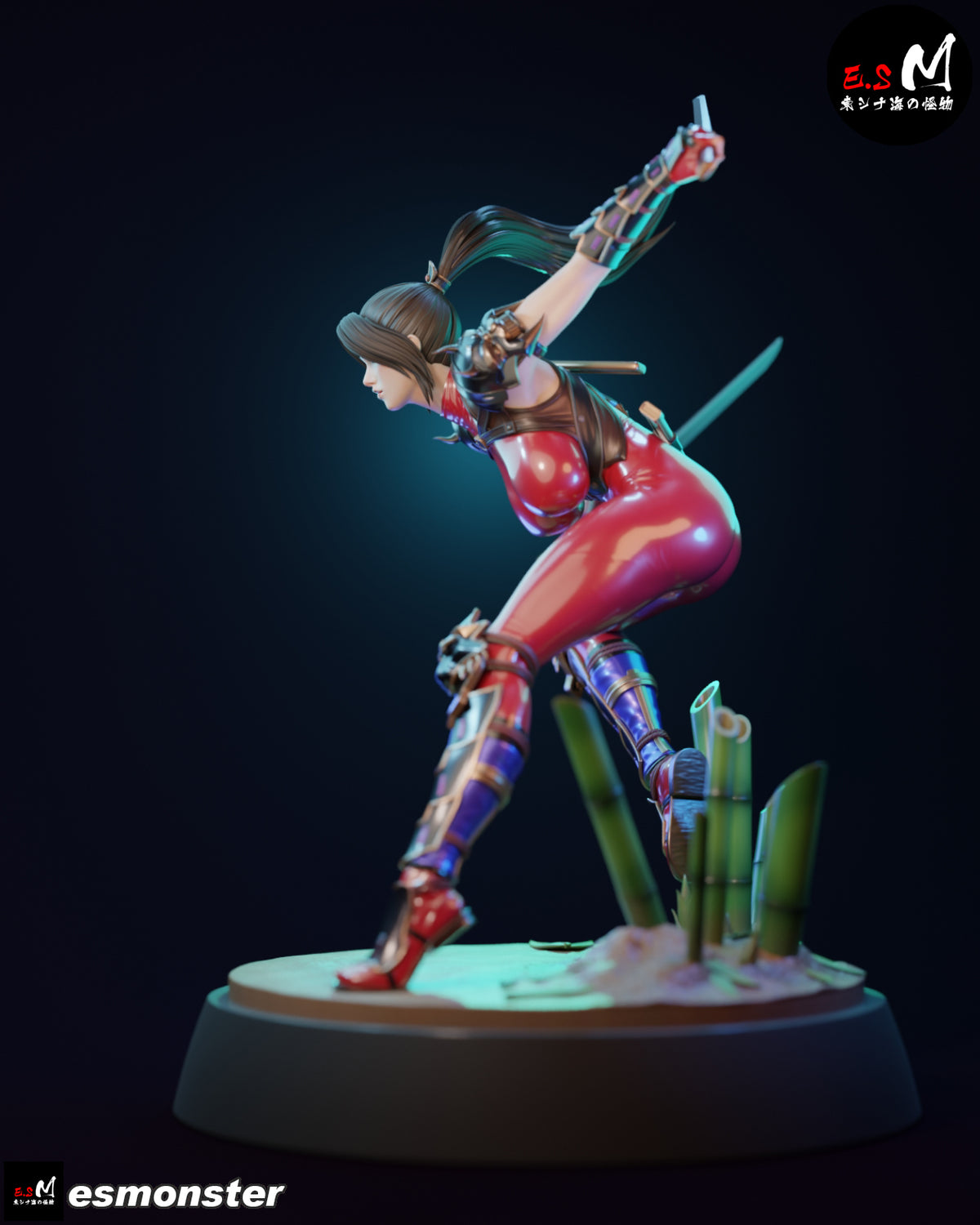 Taki Style Soulcalibur Unpainted Resin Garage Model Kit (1/6-1/12)