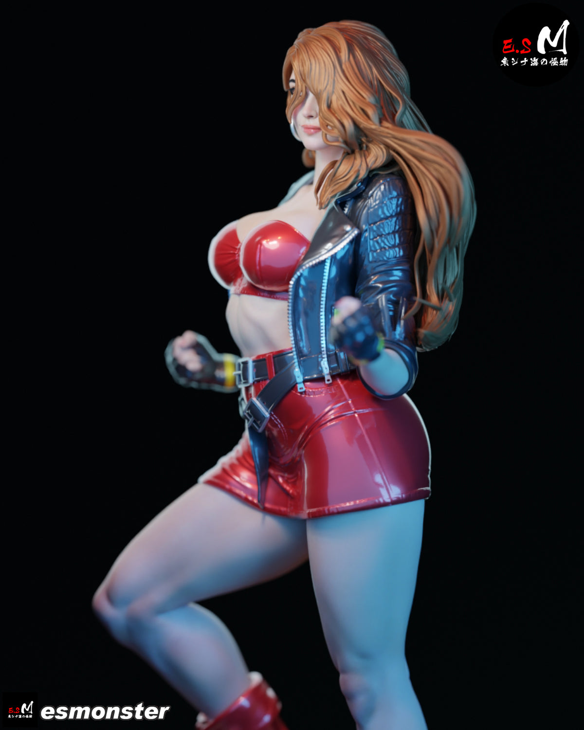 Blaze Fielding Style Streets of Rage Unpainted Resin Garage Kit (1/6-1/12)