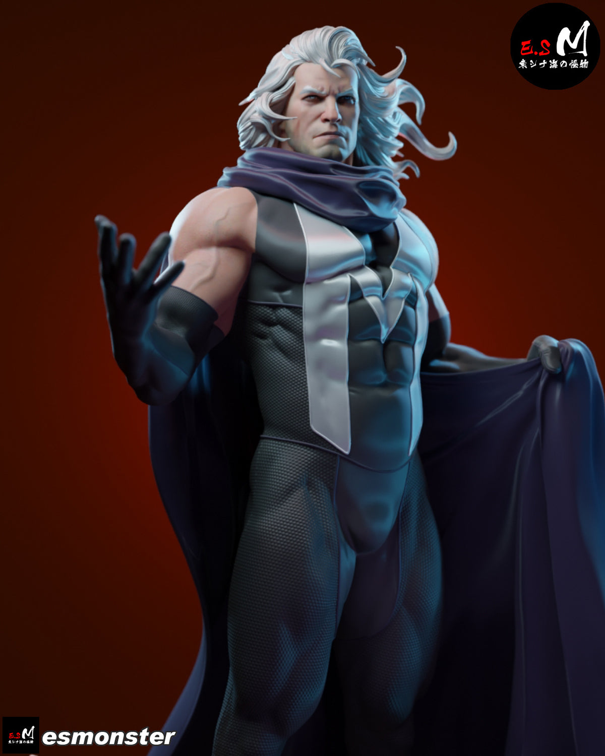 97 Magneto Style X-Men Unpainted Resin Garage Model Kit (1/6-1/12)