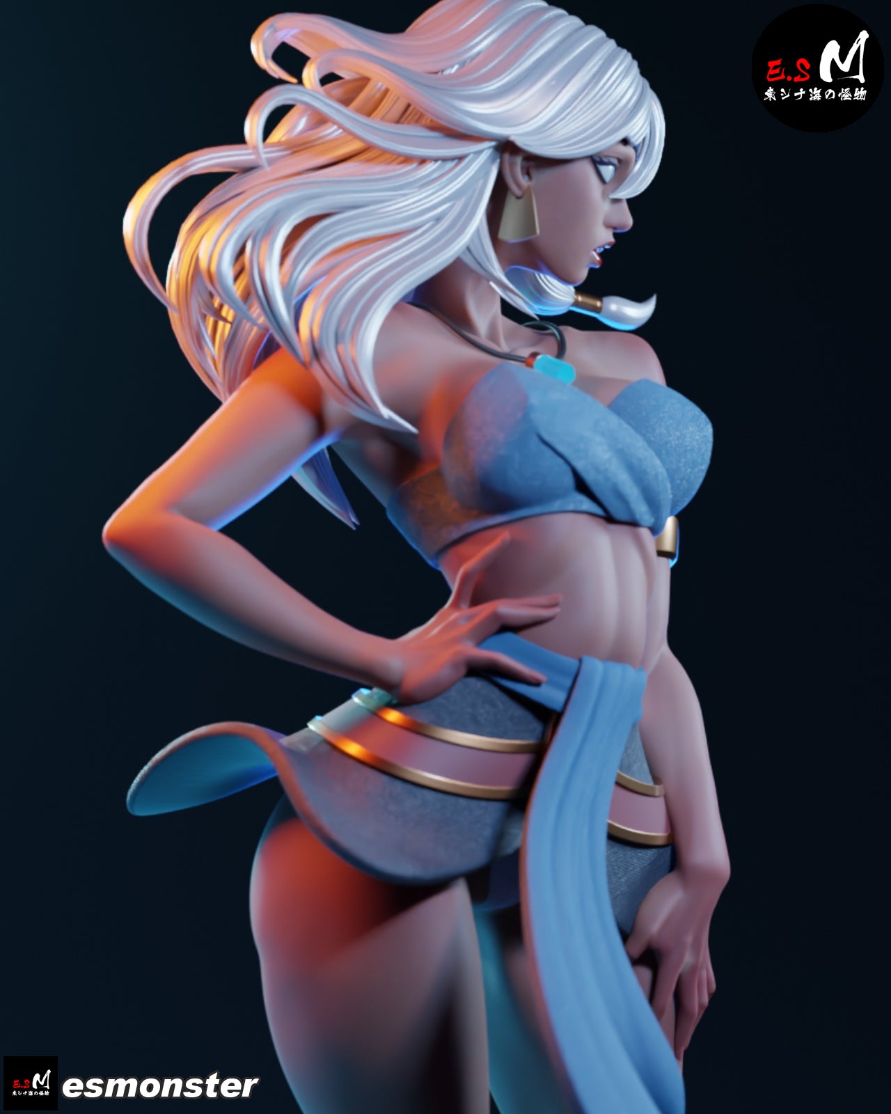 Kida Style Atlantis Disney Unpainted Resin Garage Model Kit (1/6-1/12)
