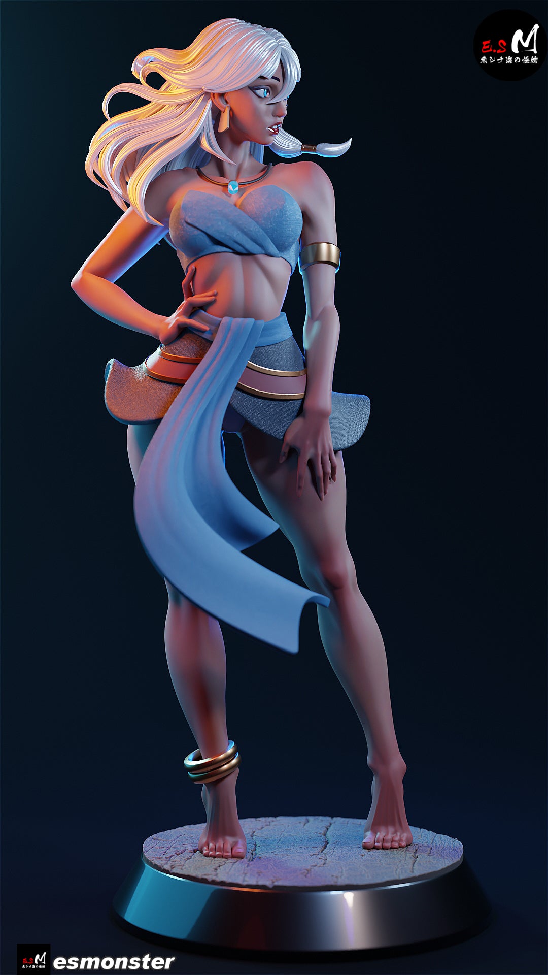 Kida Style Atlantis Disney Unpainted Resin Garage Model Kit (1/6-1/12)