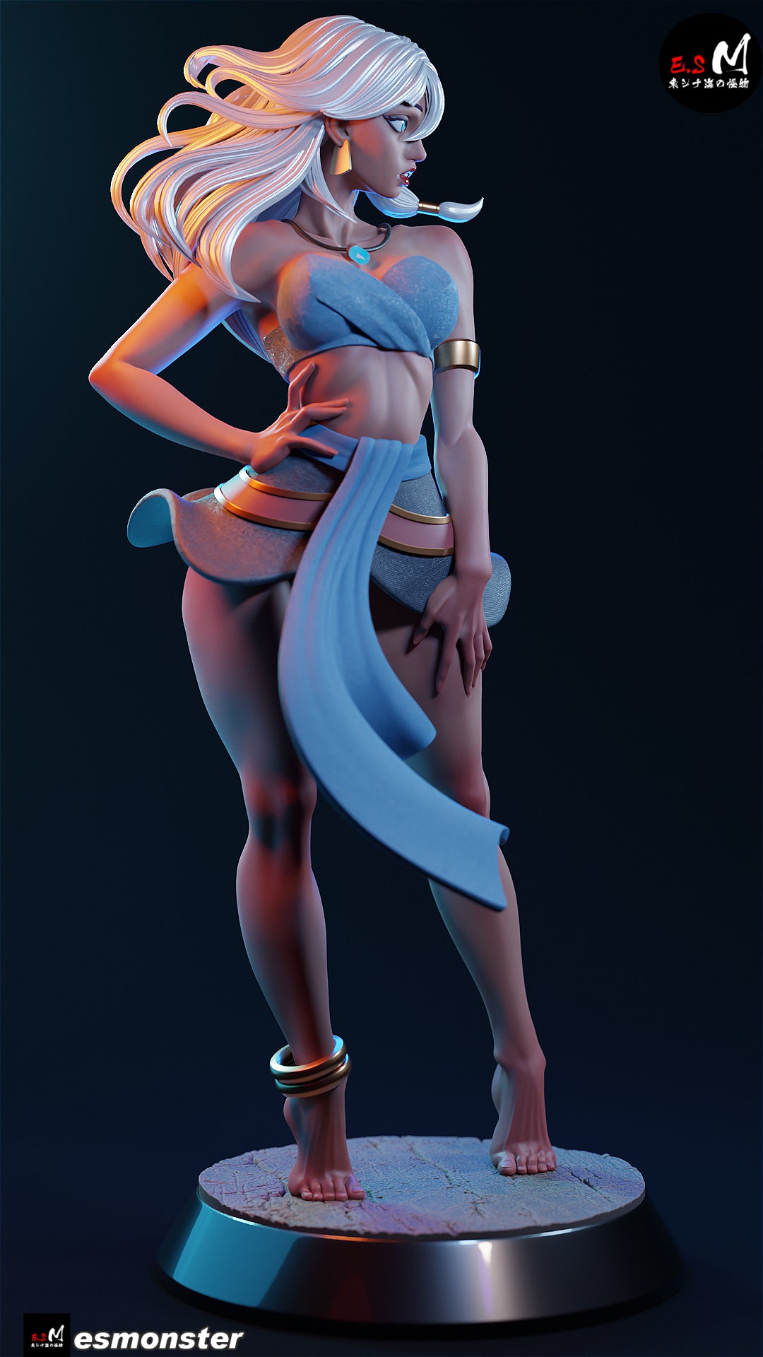 Kida Style Atlantis Disney Unpainted Resin Garage Model Kit (1/6-1/12)