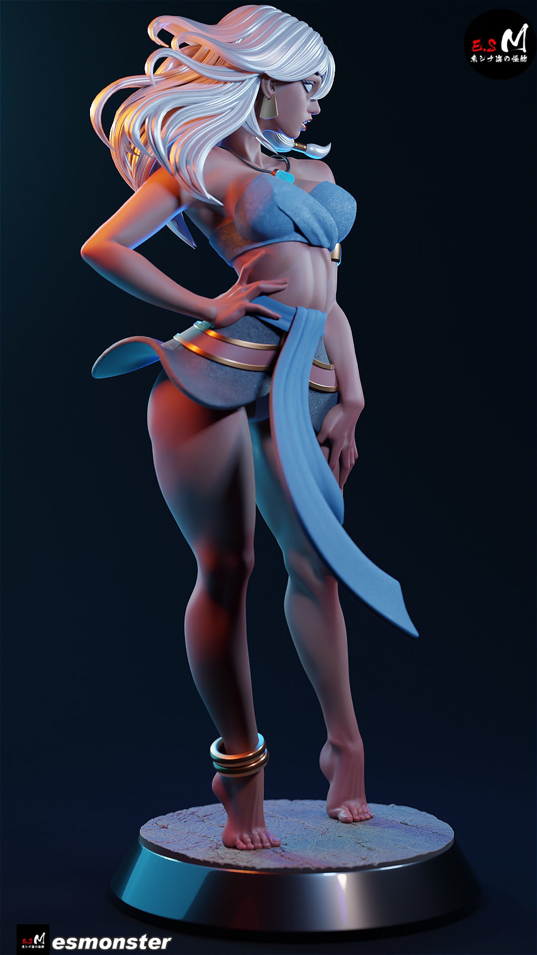 Kida Style Atlantis Disney Unpainted Resin Garage Model Kit (1/6-1/12)
