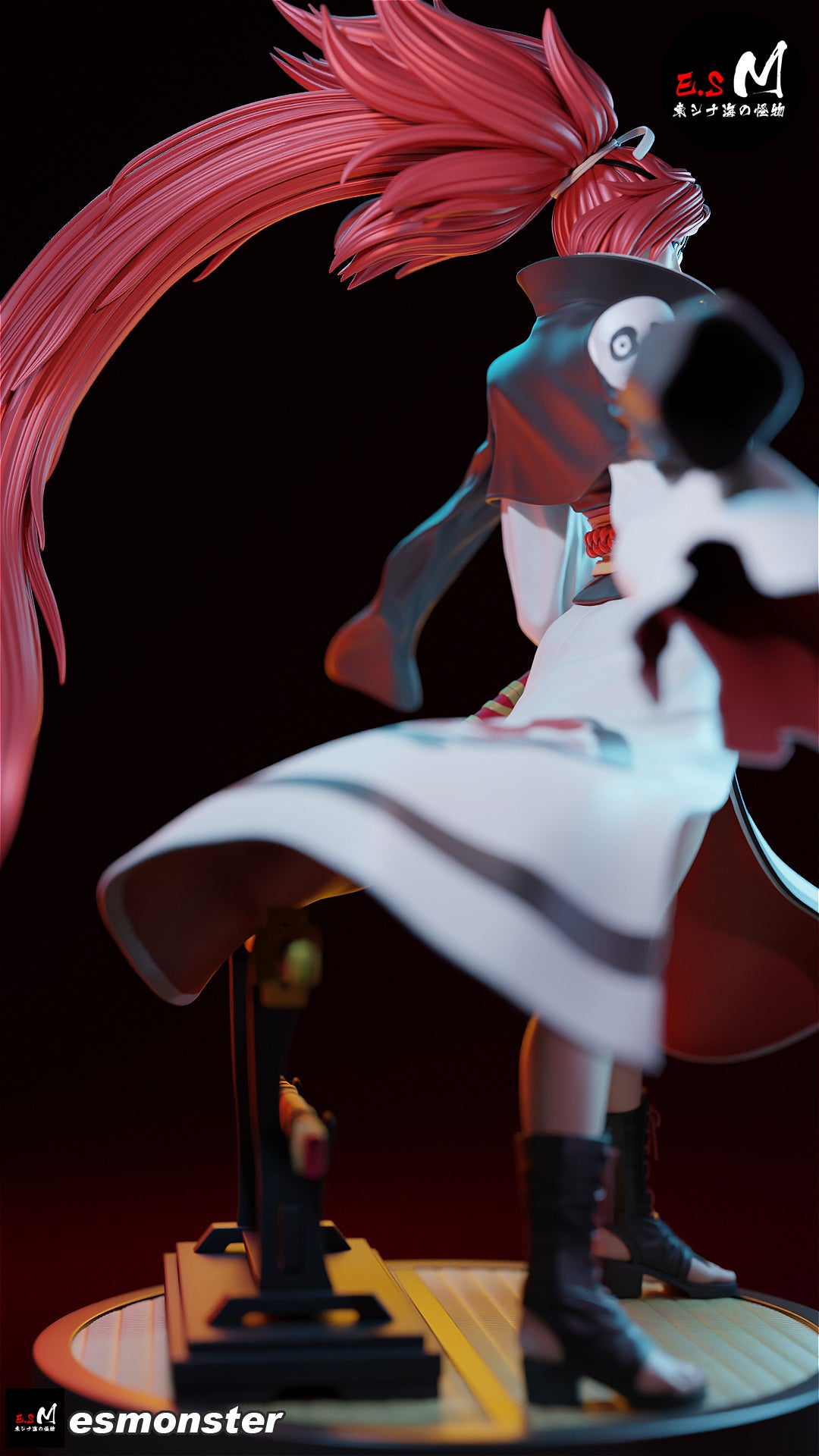 Casual Baiken Style Guilty Gear Unpainted Resin Garage Model Kit (1/6-1/12)