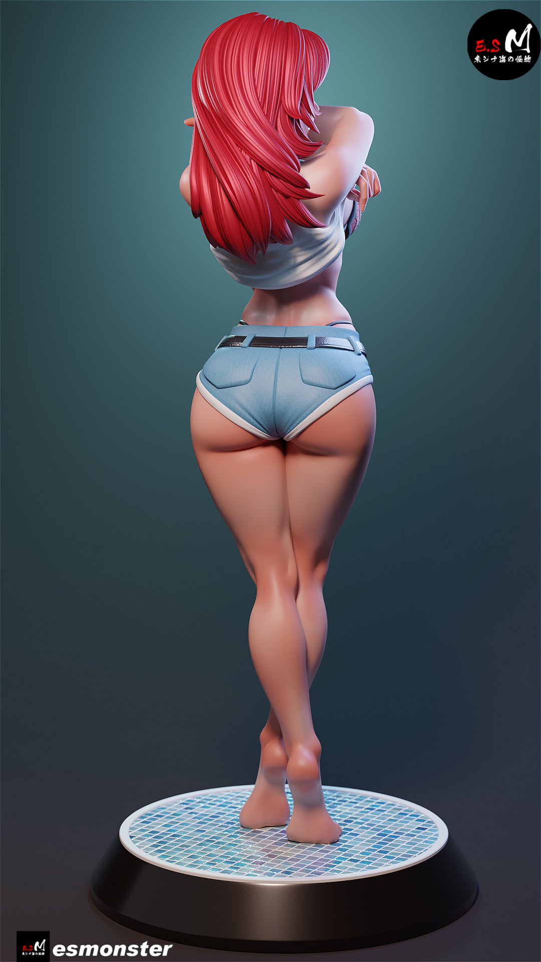 Mary Jane Style Marvel Unpainted Resin Garage Model Kit (1/6-1/12)