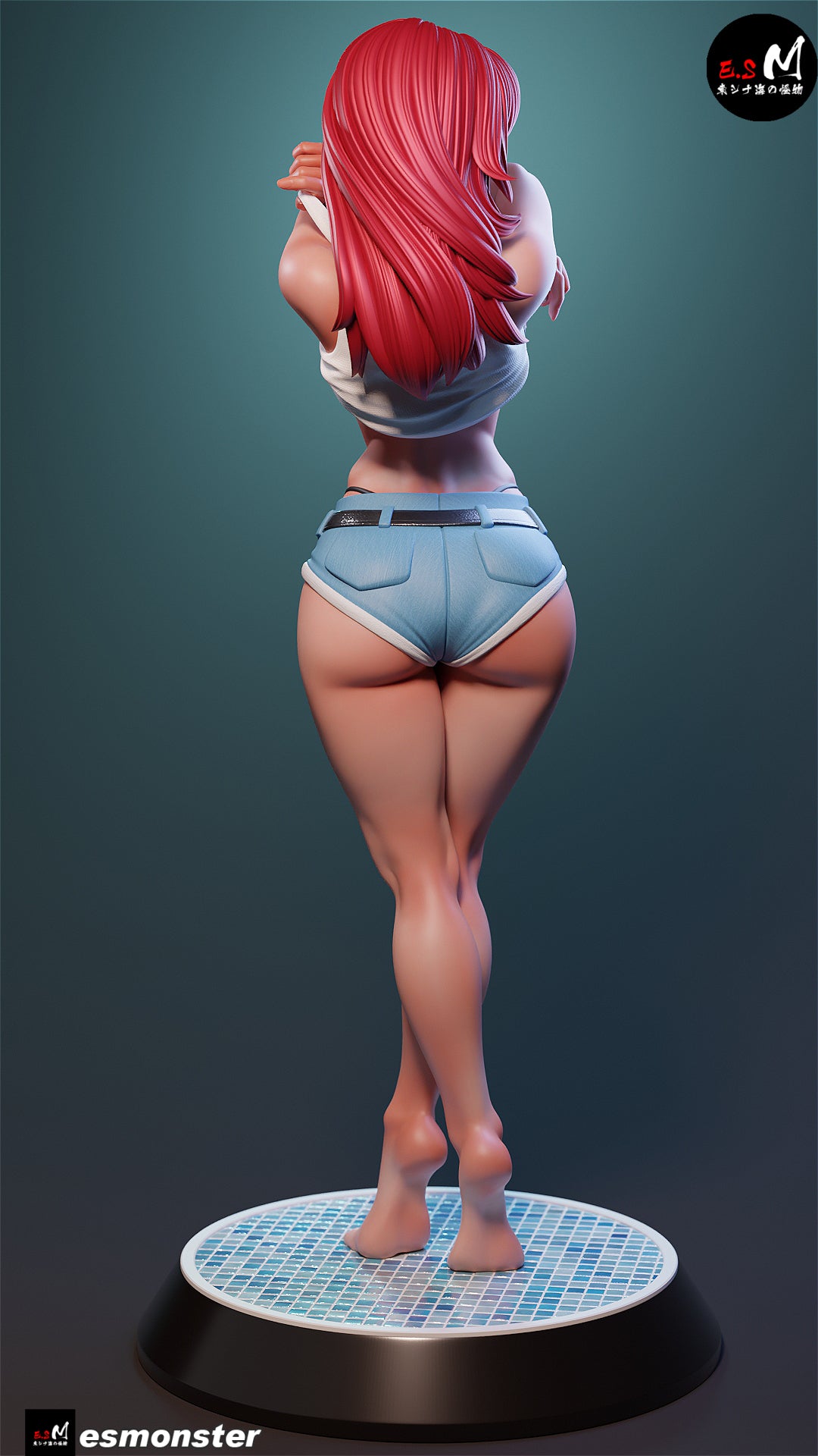 Mary Jane Style Marvel Unpainted Resin Garage Model Kit (1/6-1/12)