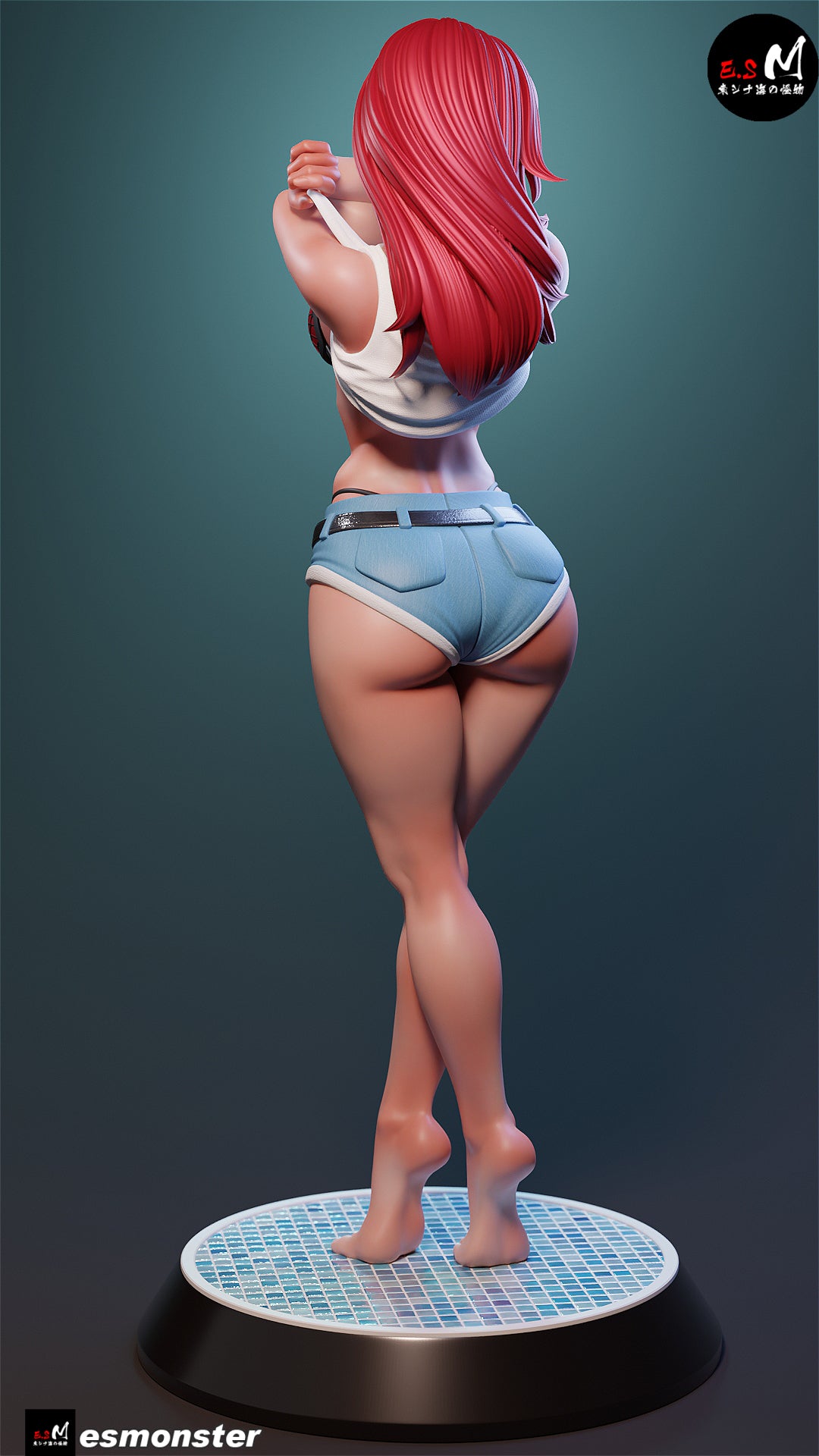 Mary Jane Style Marvel Unpainted Resin Garage Model Kit (1/6-1/12)